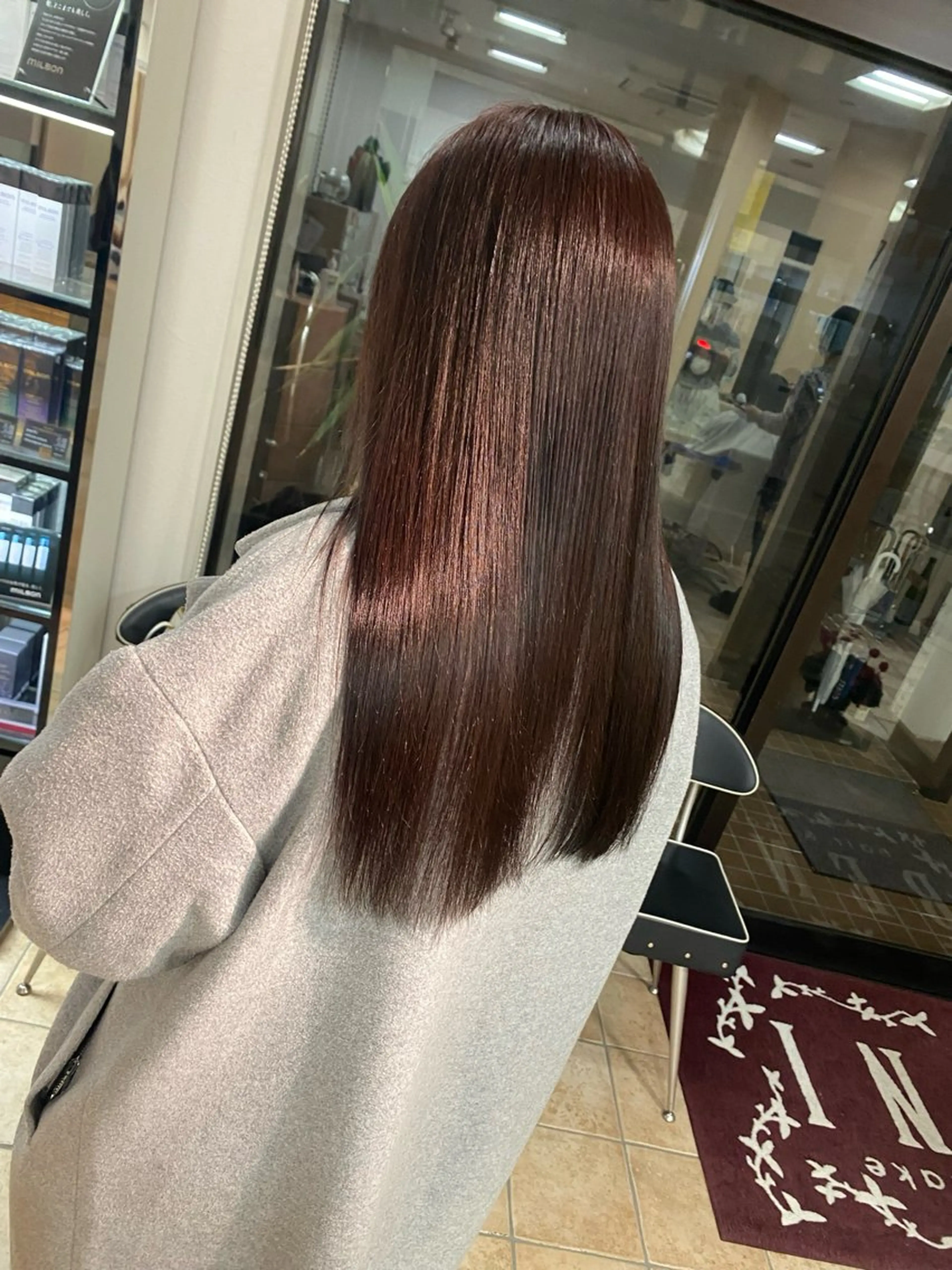 ロング カット ヘアカラー トリートメント 🇰🇷韓国風顔周り NANAMI🇰🇷のヘアスタイル