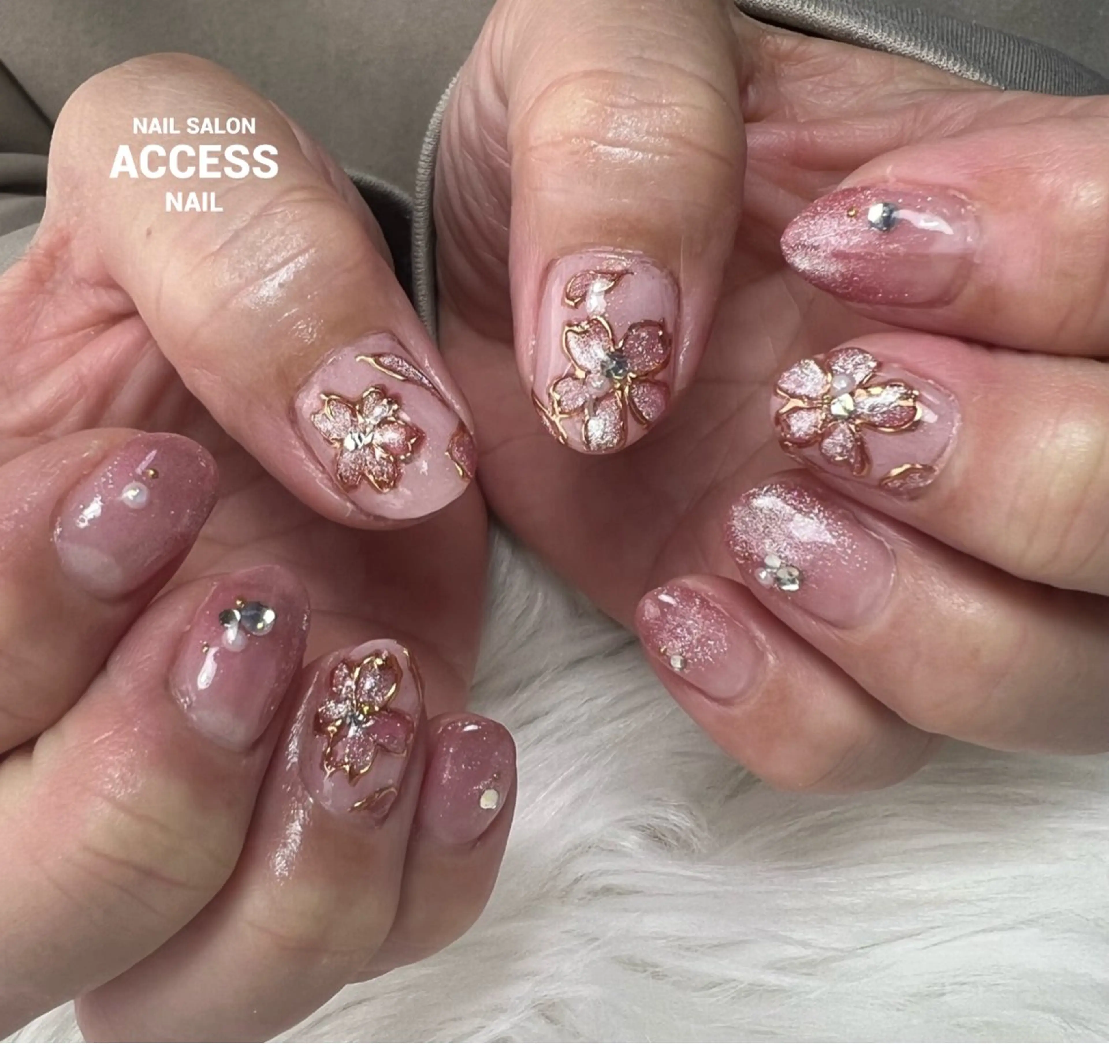 ネイル access nailのネイルデザイン