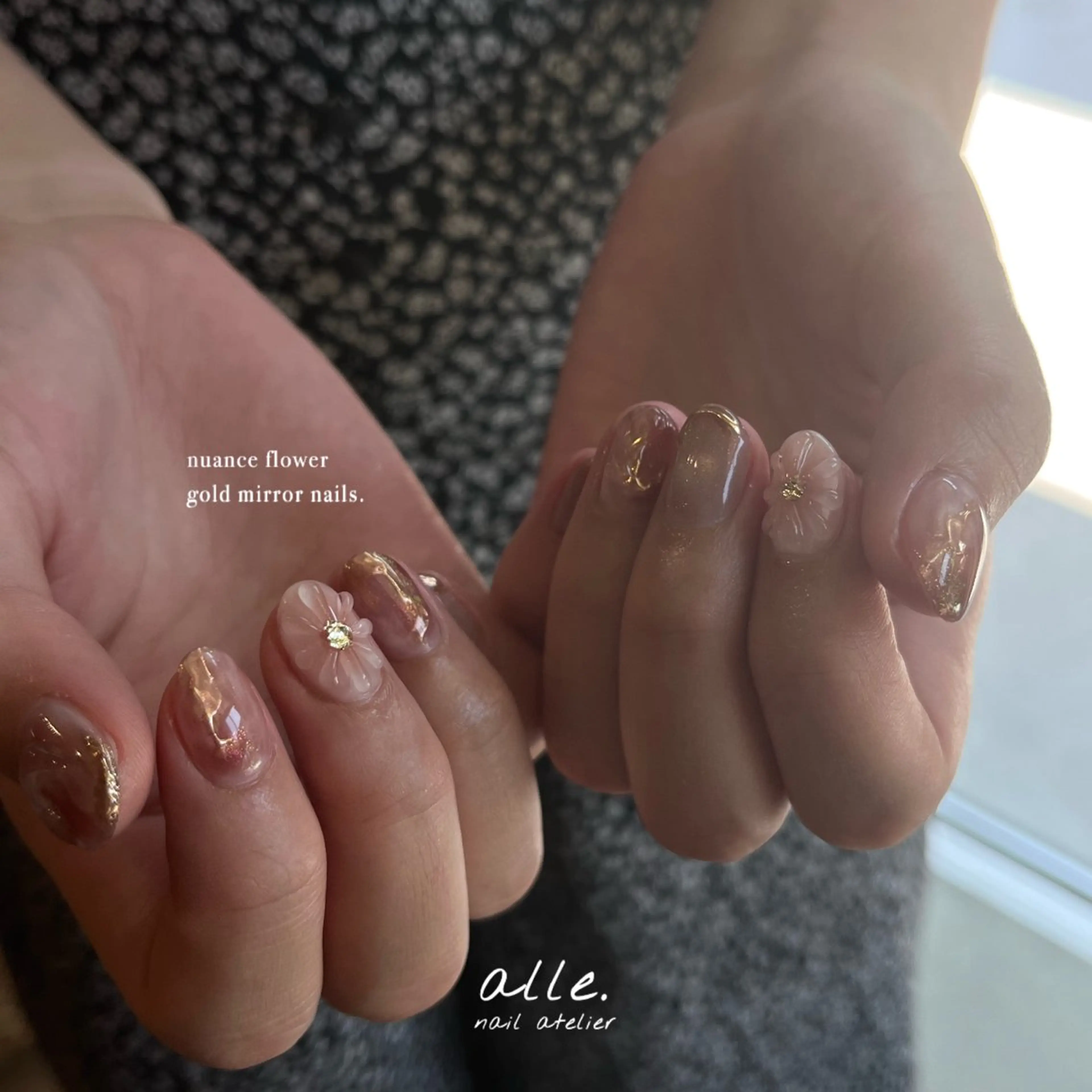 ネイル ハンドネイル atelier alle.のネイルデザイン