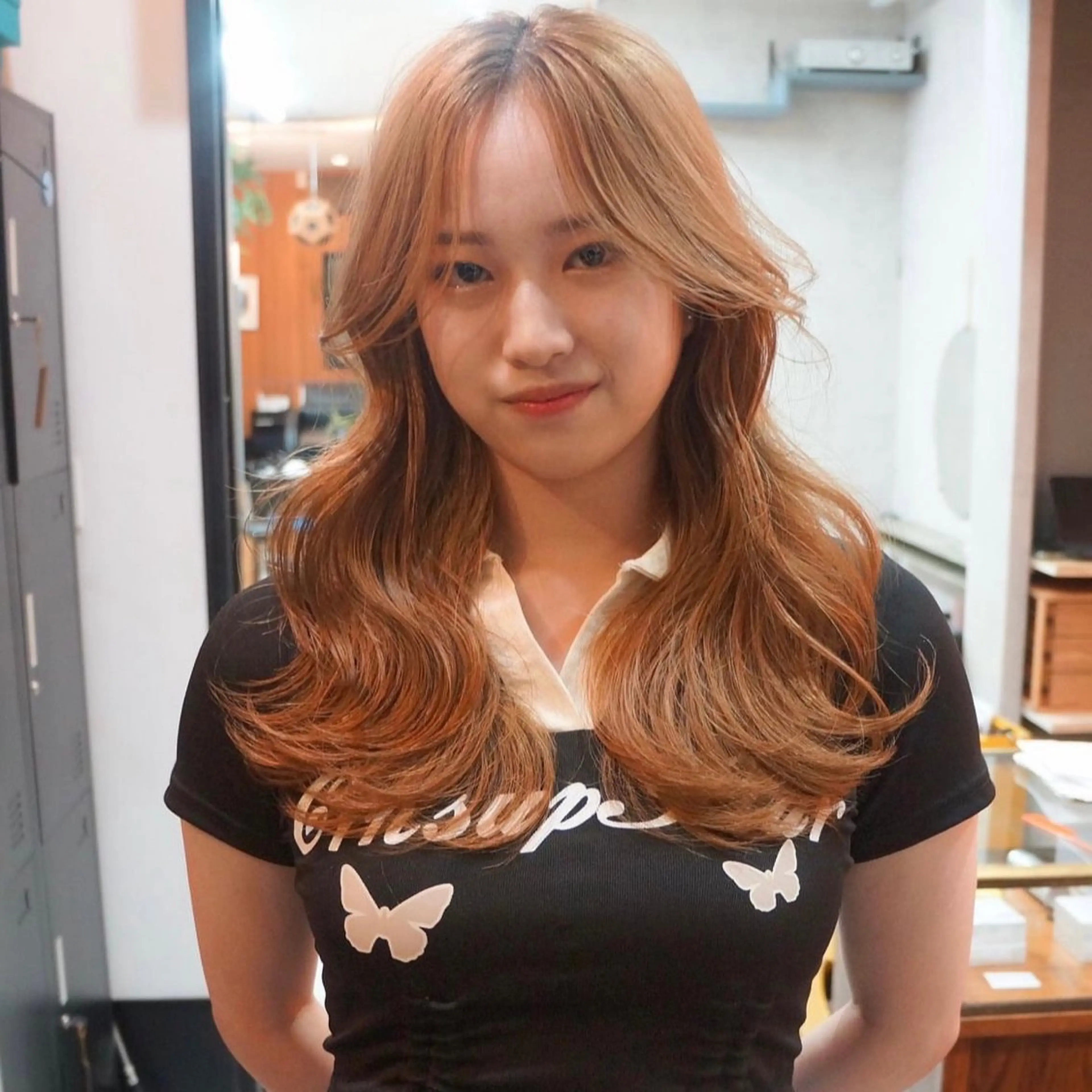 セミロング カラー ヘアカラー ブロンド/ブリーチ 【SITY.】のヘアスタイル