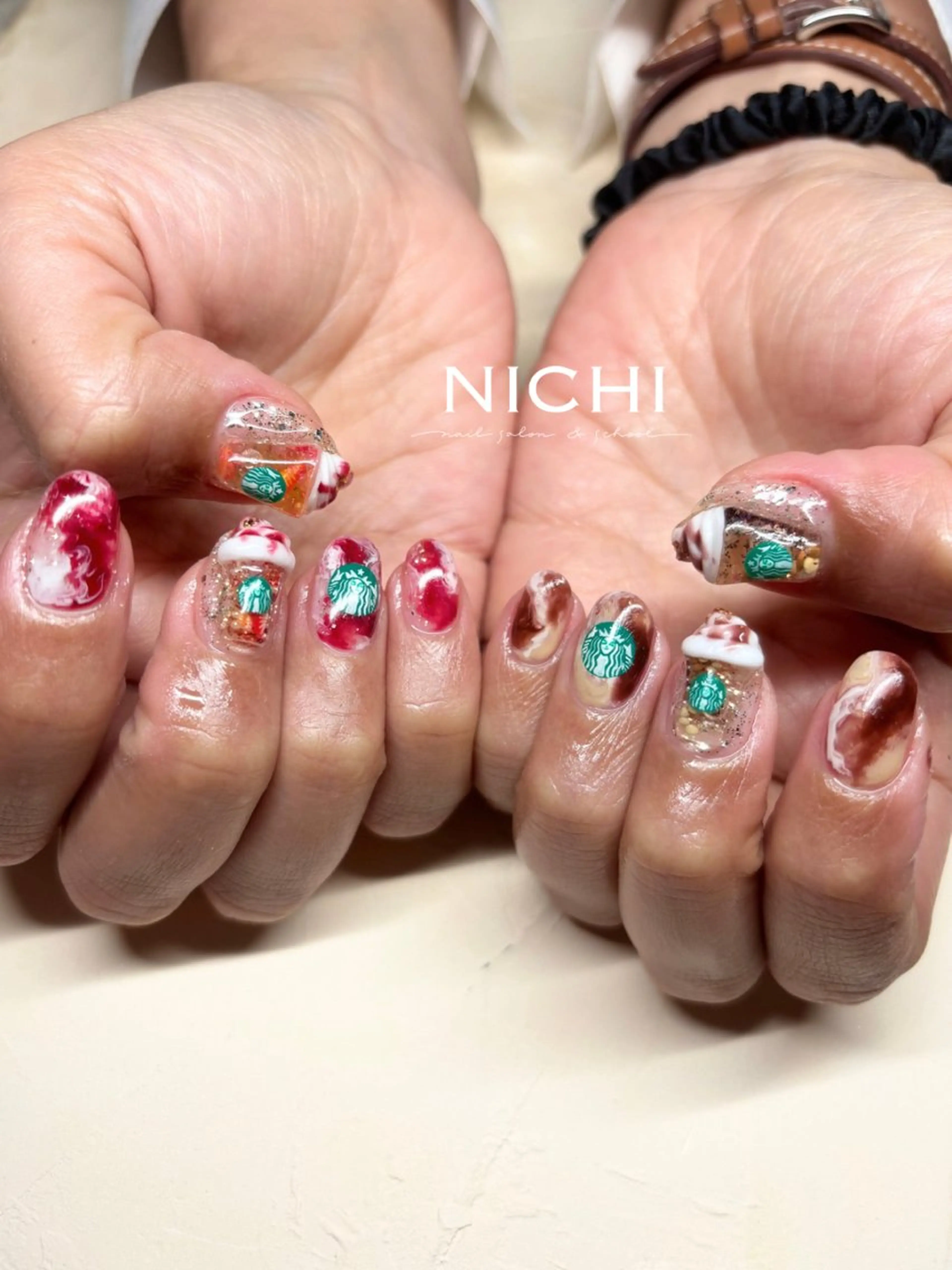 ネイル NICHI nail salon & school所属・NICHI 田所梨英のネイルデザイン