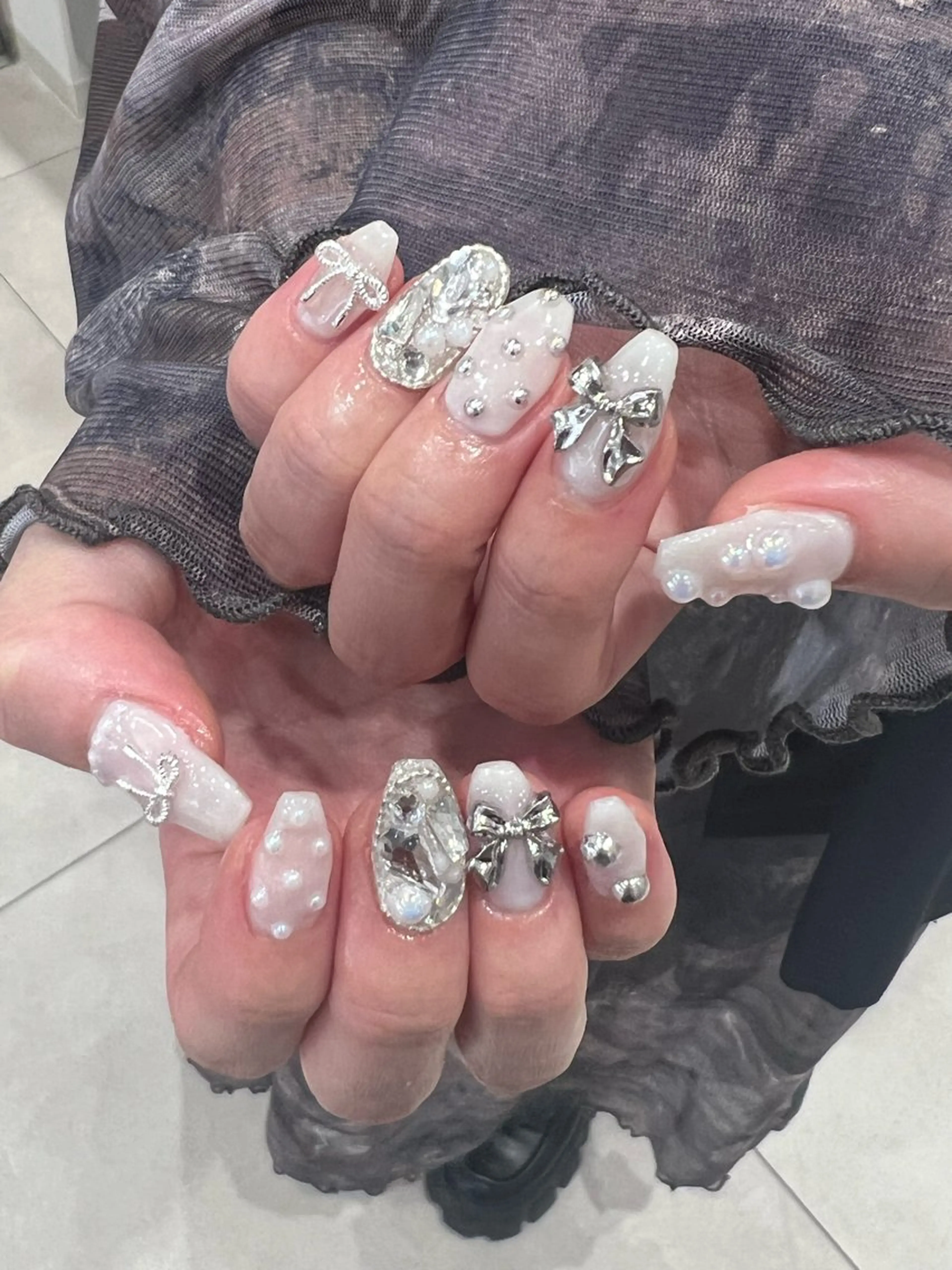 ネイル ハンドネイル HAIR & FACE EDGE（エッジ）所属・kiki ._.nailのネイルデザイン