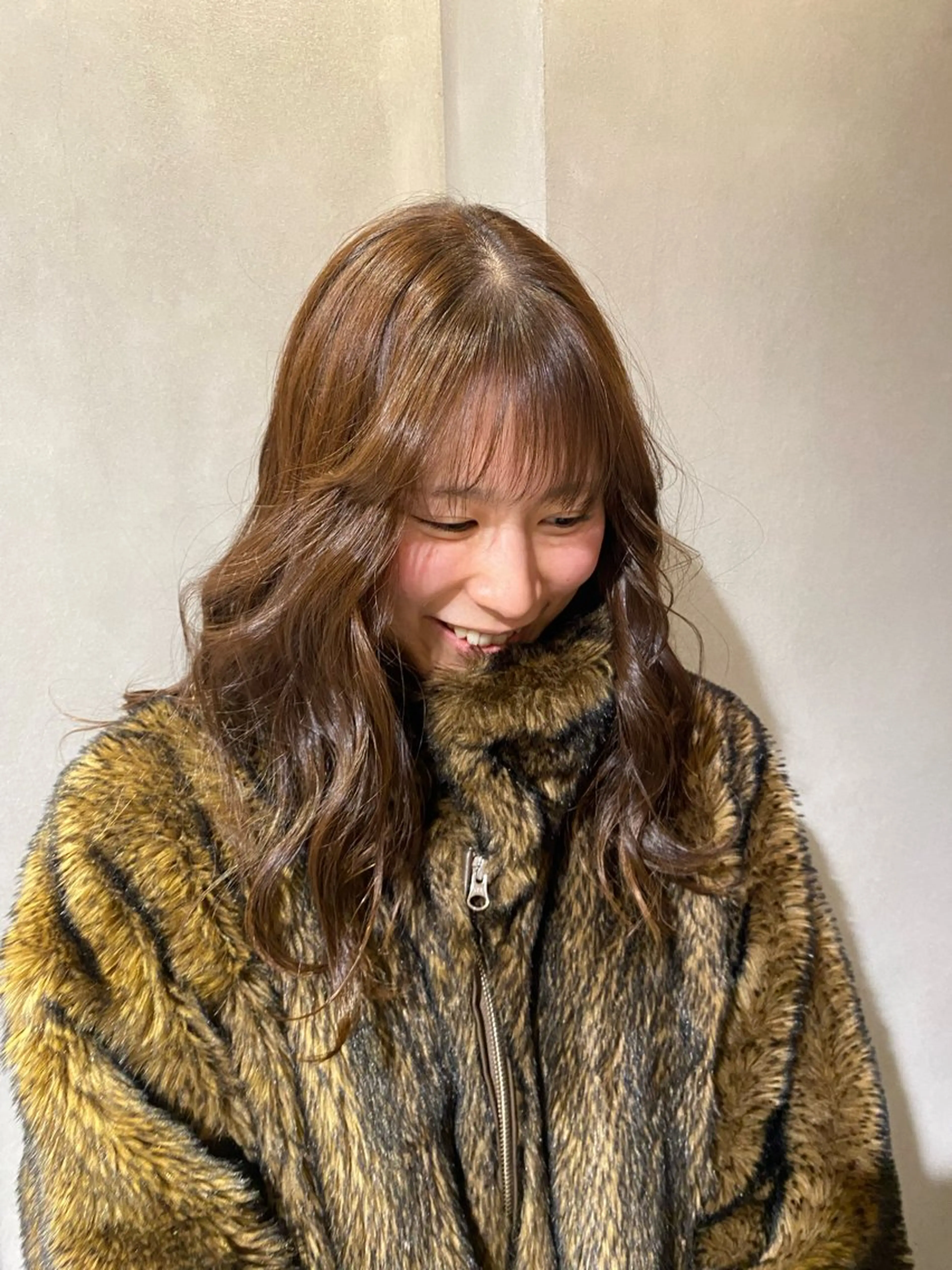 カラー ブリーチカラー ／ボブ　ユミのヘアスタイル