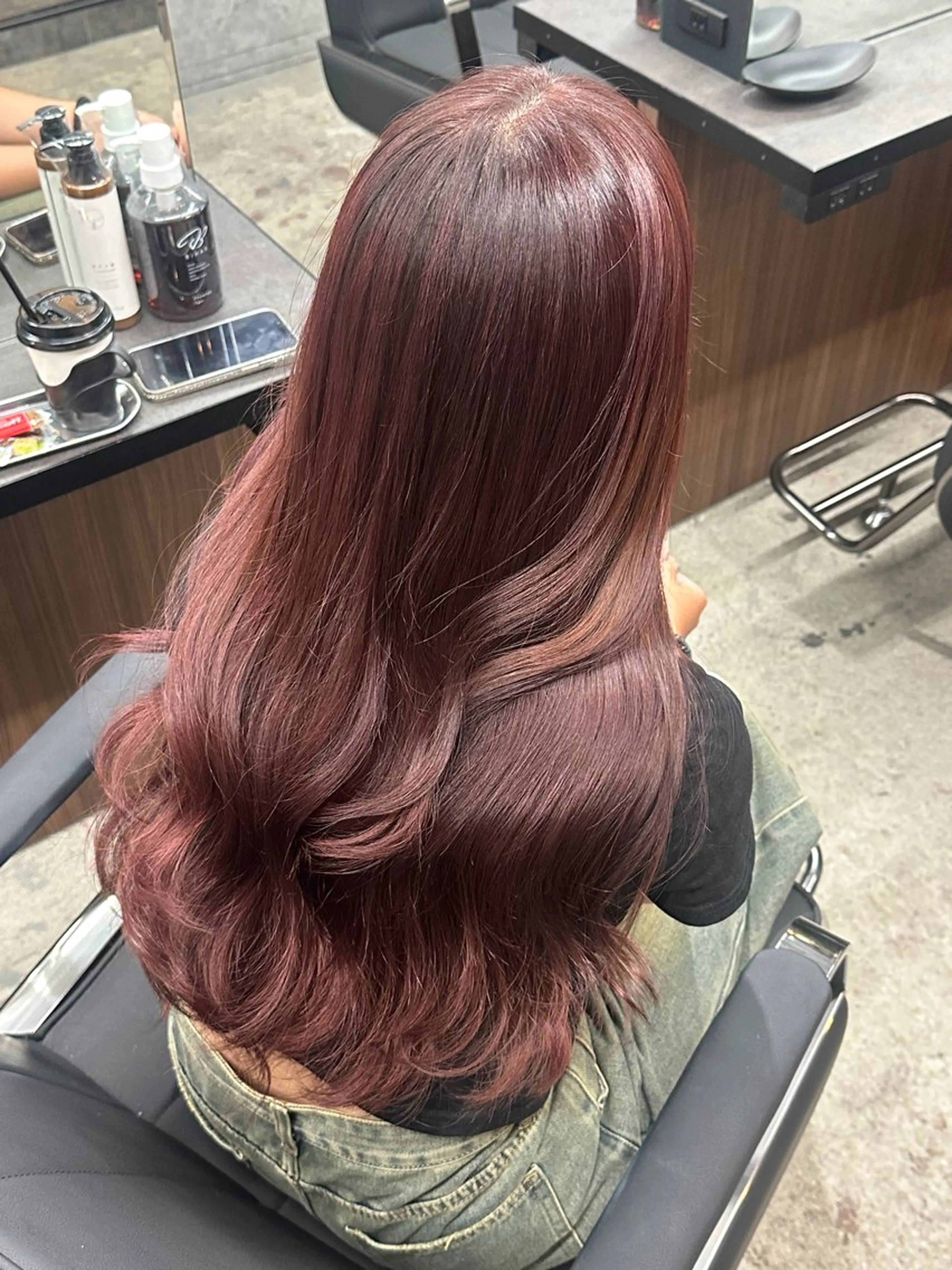 カラー ブリーチ ブリーチなしWカラー 美髪/透明感/ユウゴのヘアスタイル