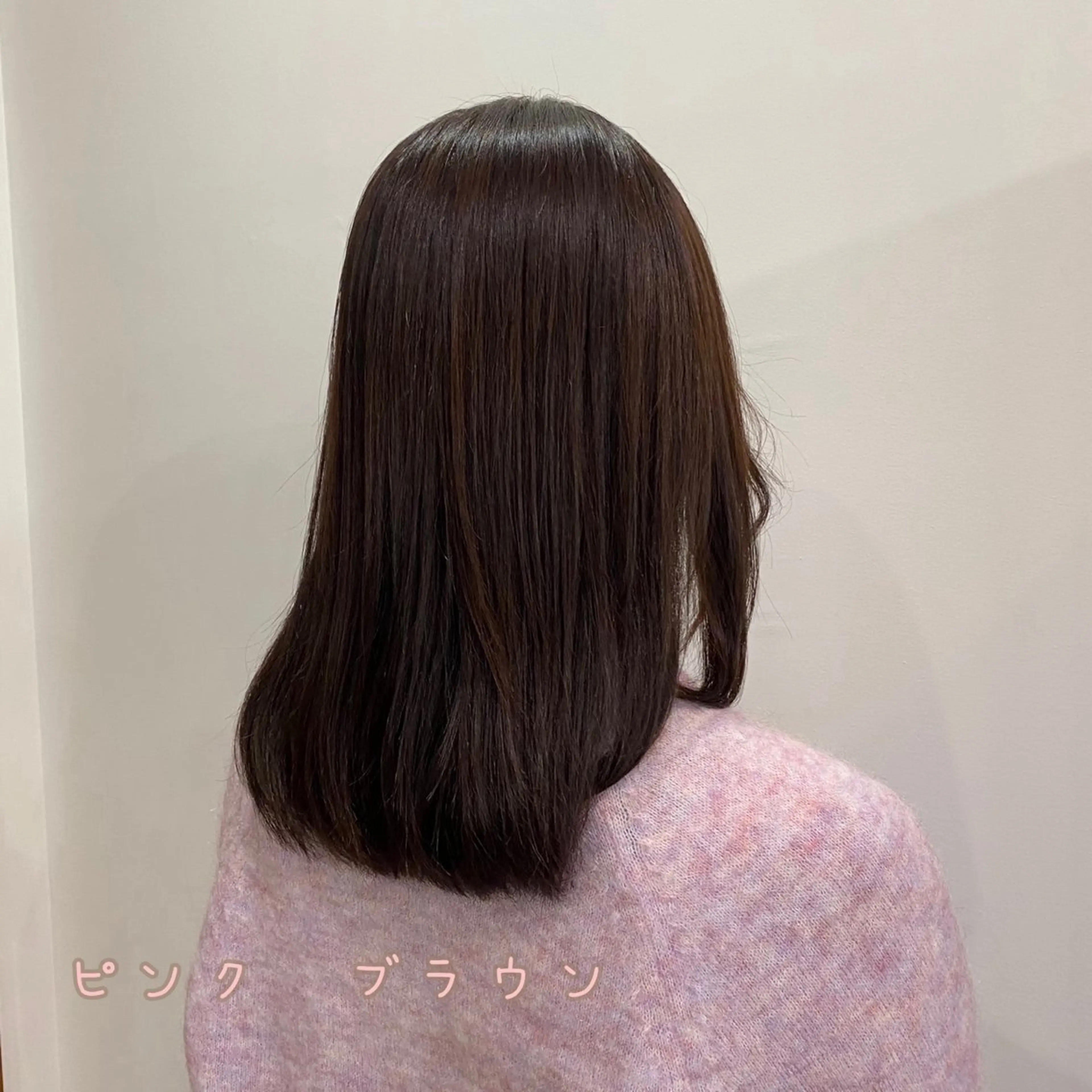 🎄暖色系カラー⭐️【レディースのみ、ワンカラー】冬カラー/透明感カラー／韓国ヘア／の写真