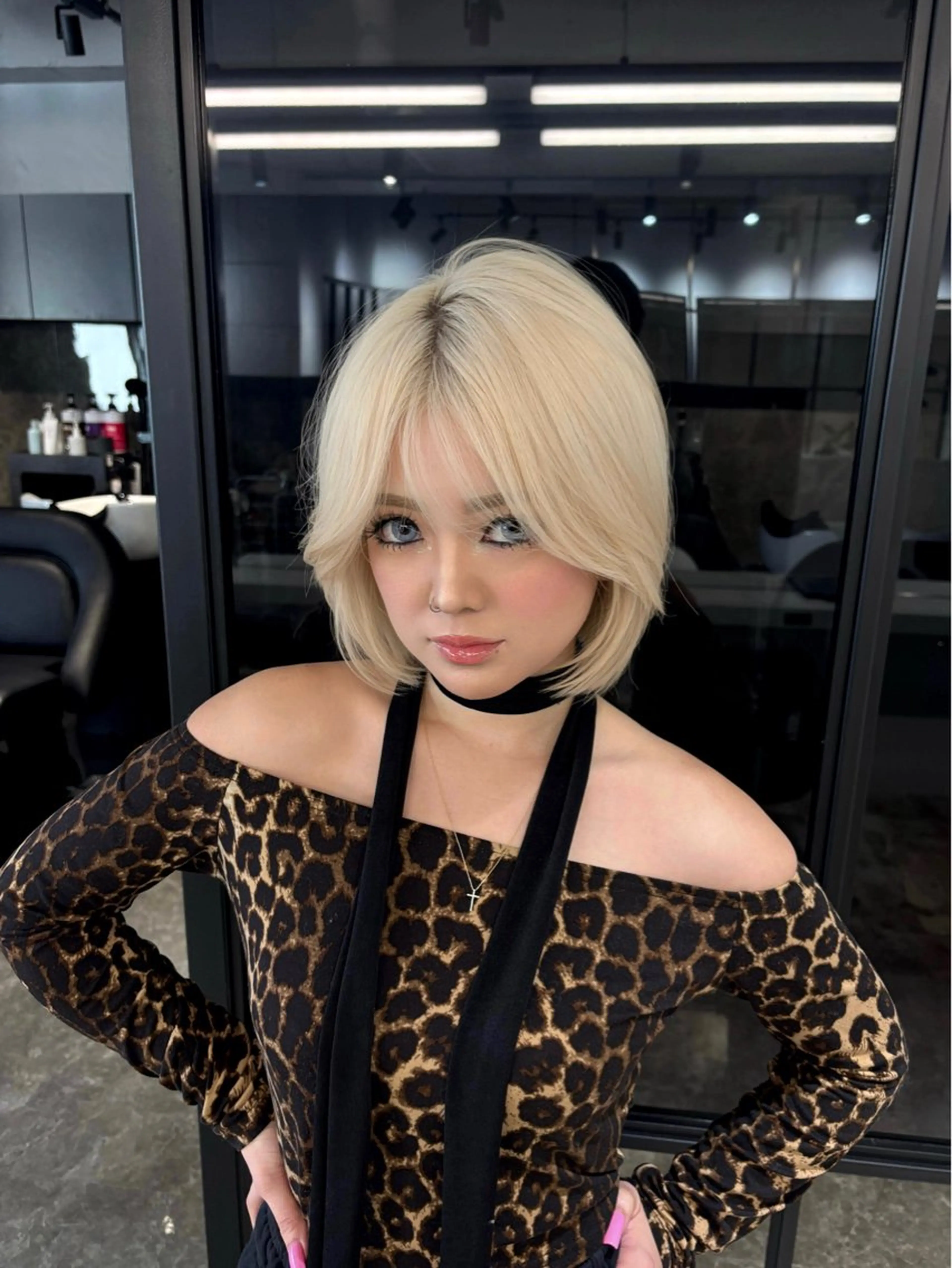 ショート カラー カット ヘアカラー トリートメント 💖梅田レイヤー💖 副店長Tsubasaのヘアスタイル