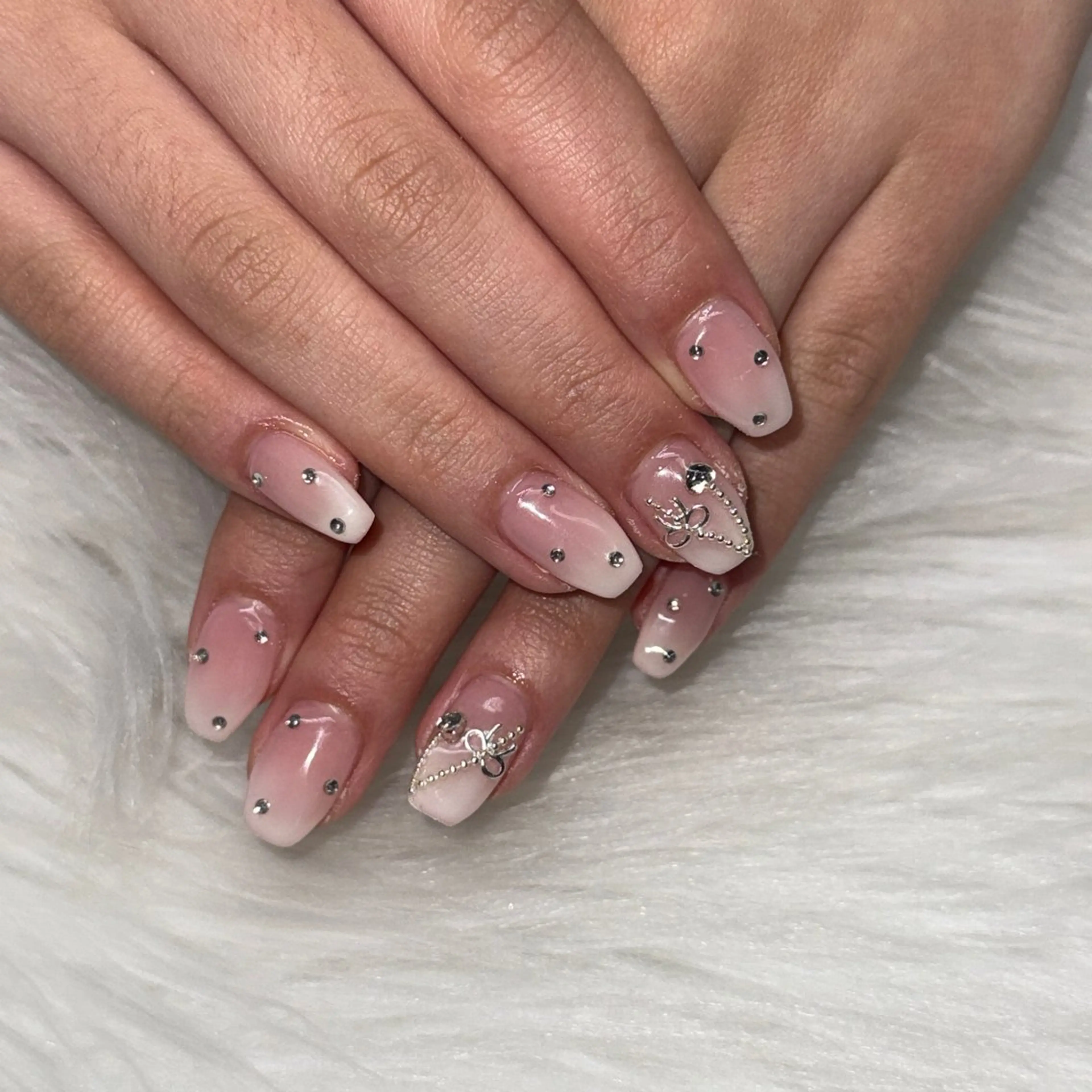 ネイル 💖長さだし/GAL /𝓜𝓲𝓸💖のネイルデザイン