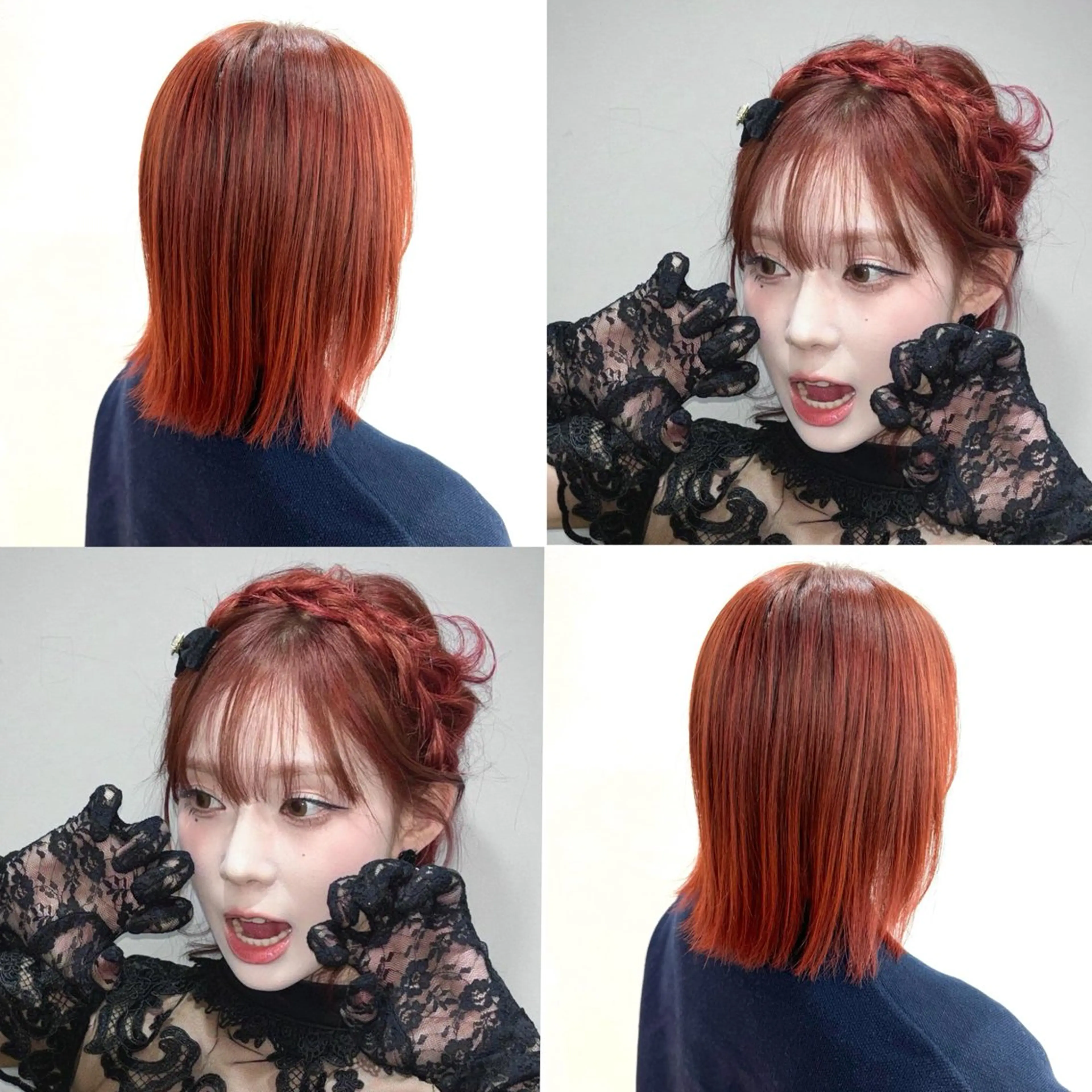 セミロング カラー カット ヘアカラー 森谷 大河のヘアスタイル