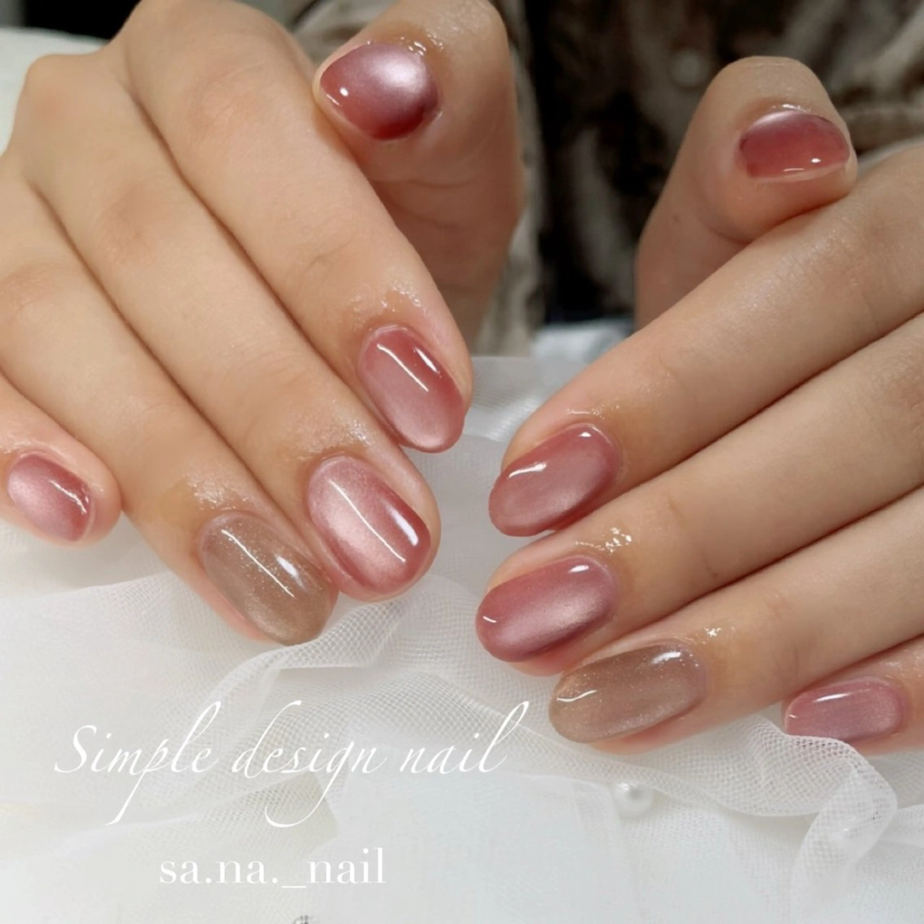 マグネットネイル(当店オフorオフなし)の写真