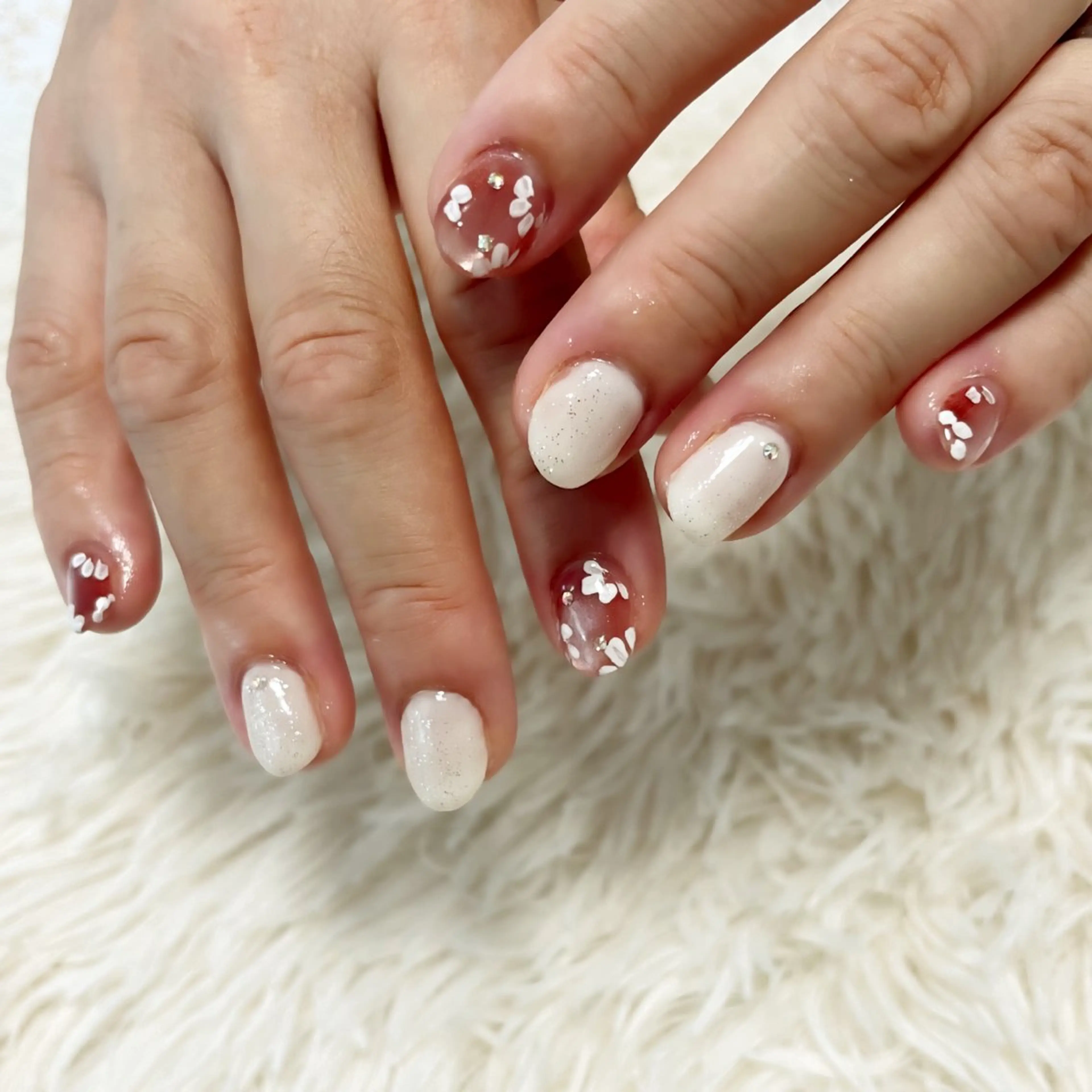 ネイル マグネットネイル ハンドネイル 島田 亜紀のネイルデザイン