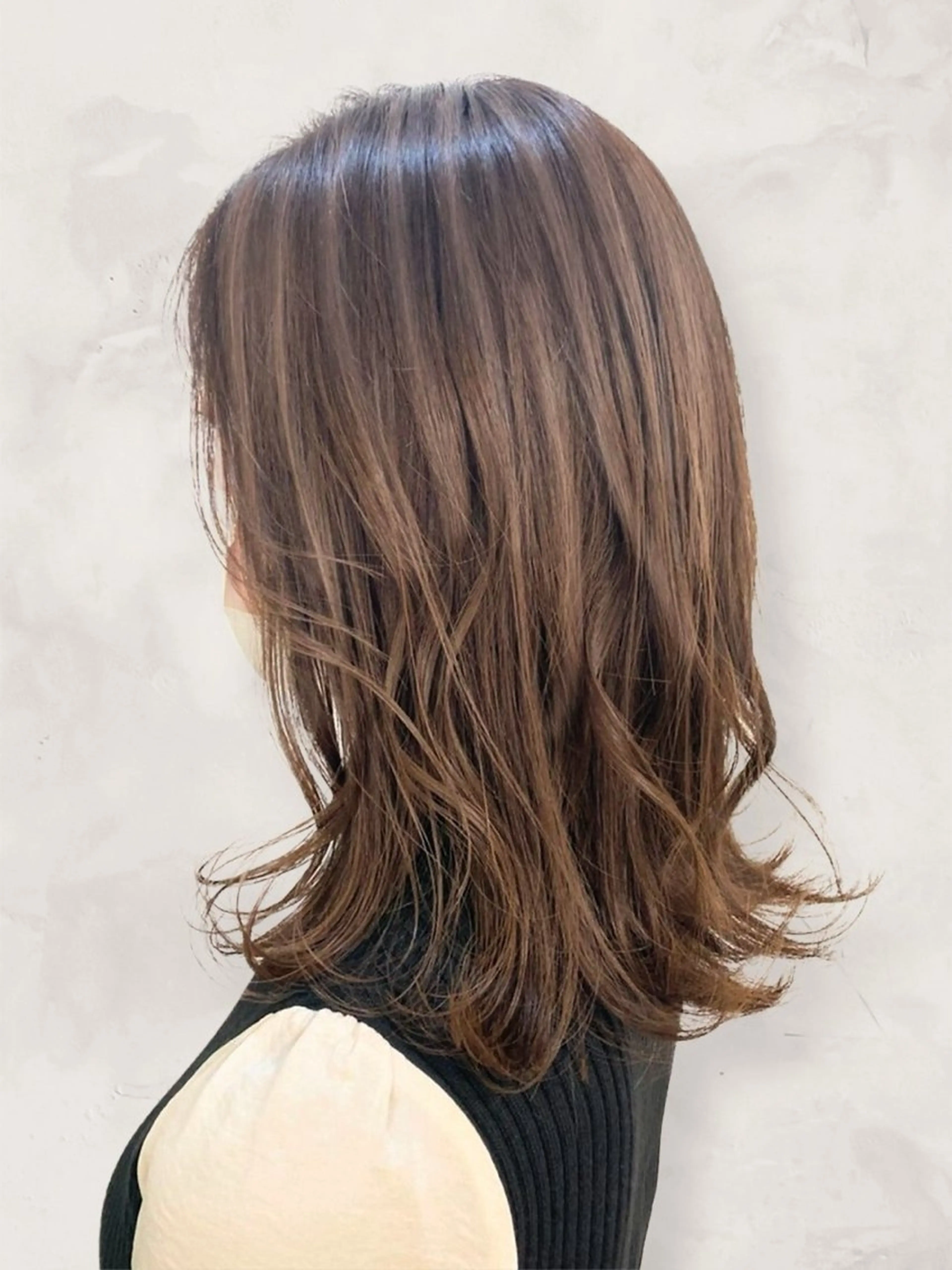 ミディアム カラー カット ヘアカラー トリートメント 【店長】韓国ヘア/ 美髪ケア　野沢綾馬のヘアスタイル