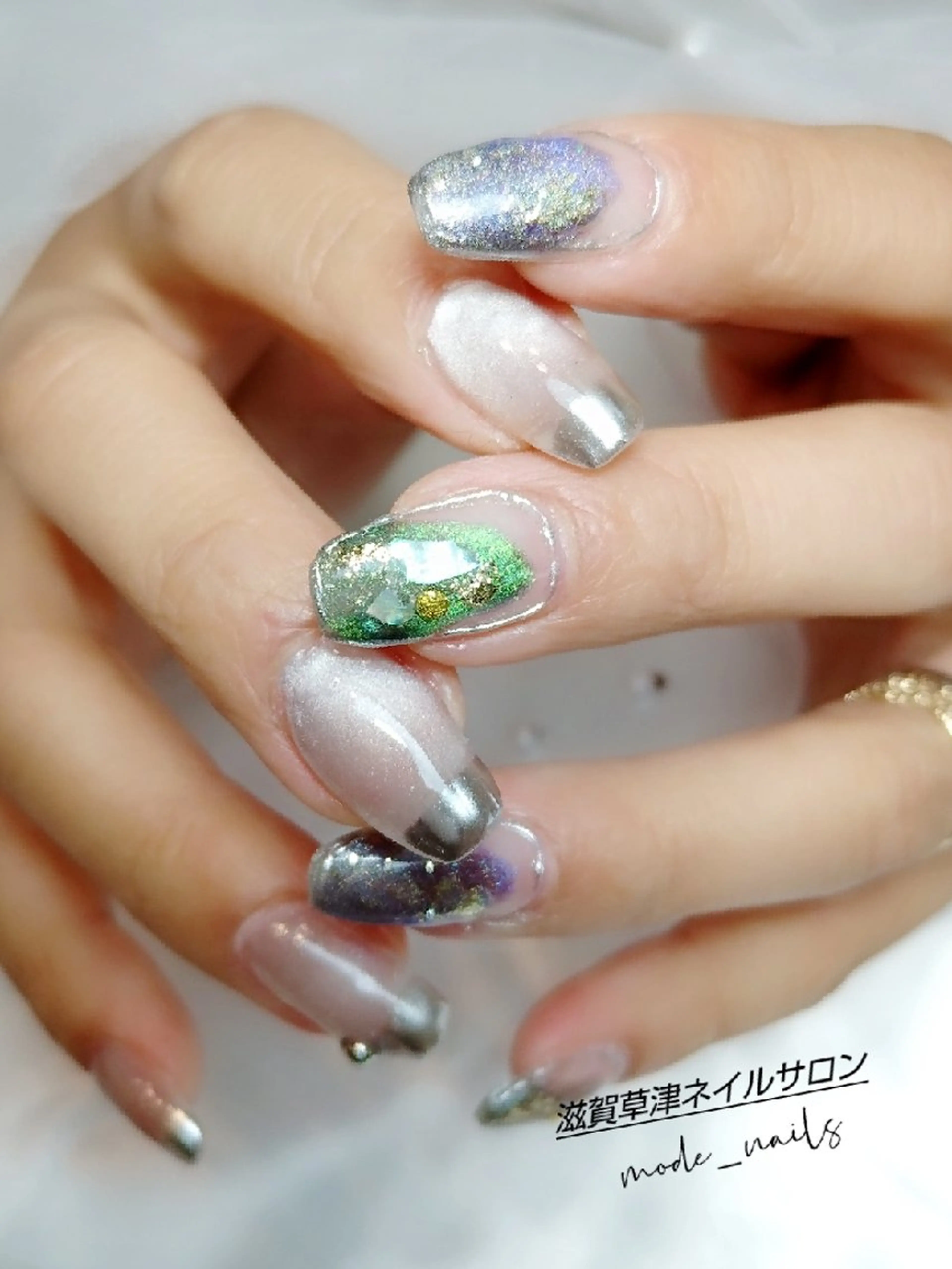 ネイル 滋賀県草津市ネイル mode_nailsのネイルデザイン
