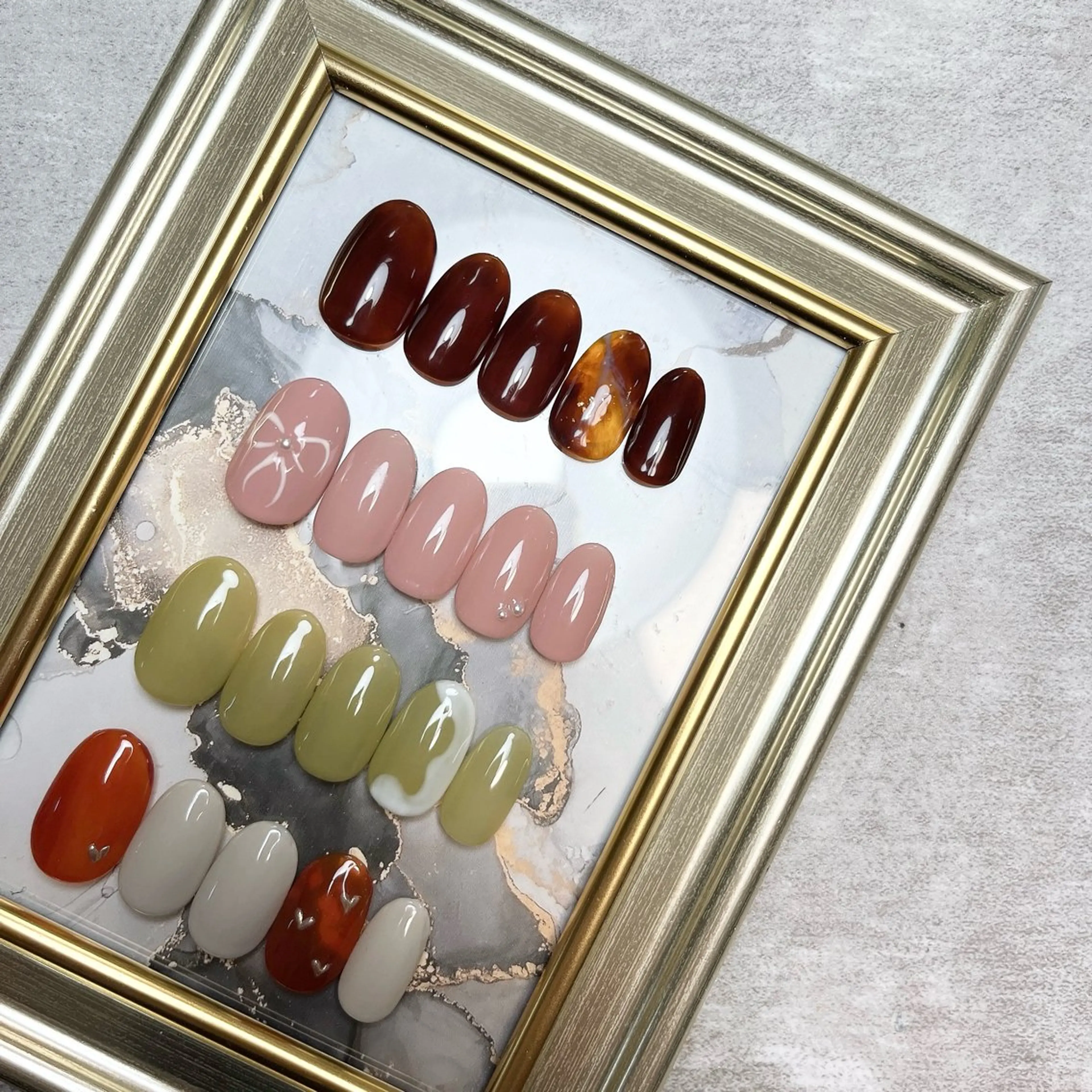 ネイル Li-Fra 神野さやのネイルデザイン