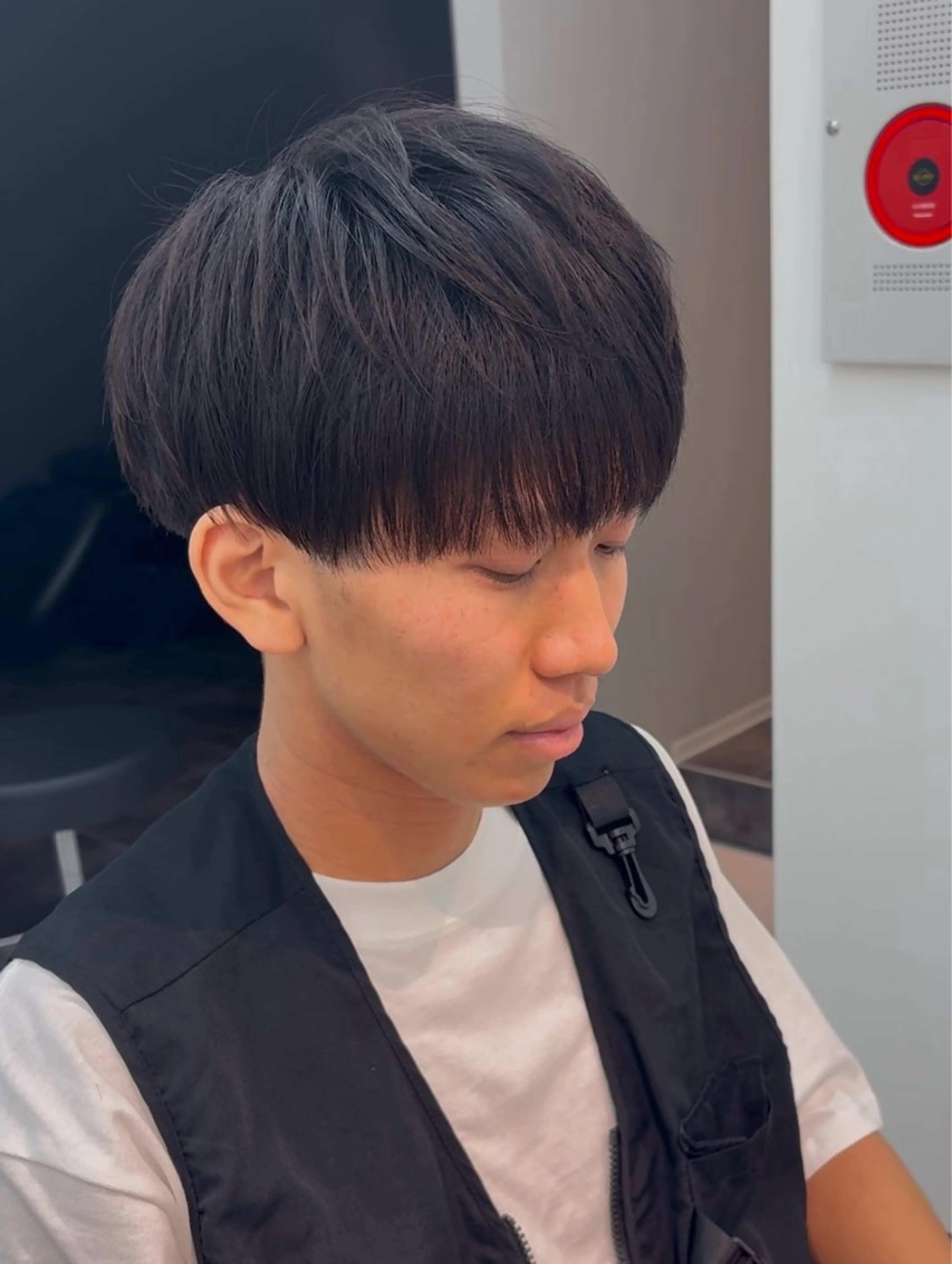 メンズ マッシュ ツーブロック 刈り上げ on.所属・on.ｵﾝ/三ノ宮/ メンズ/カットのヘアスタイル