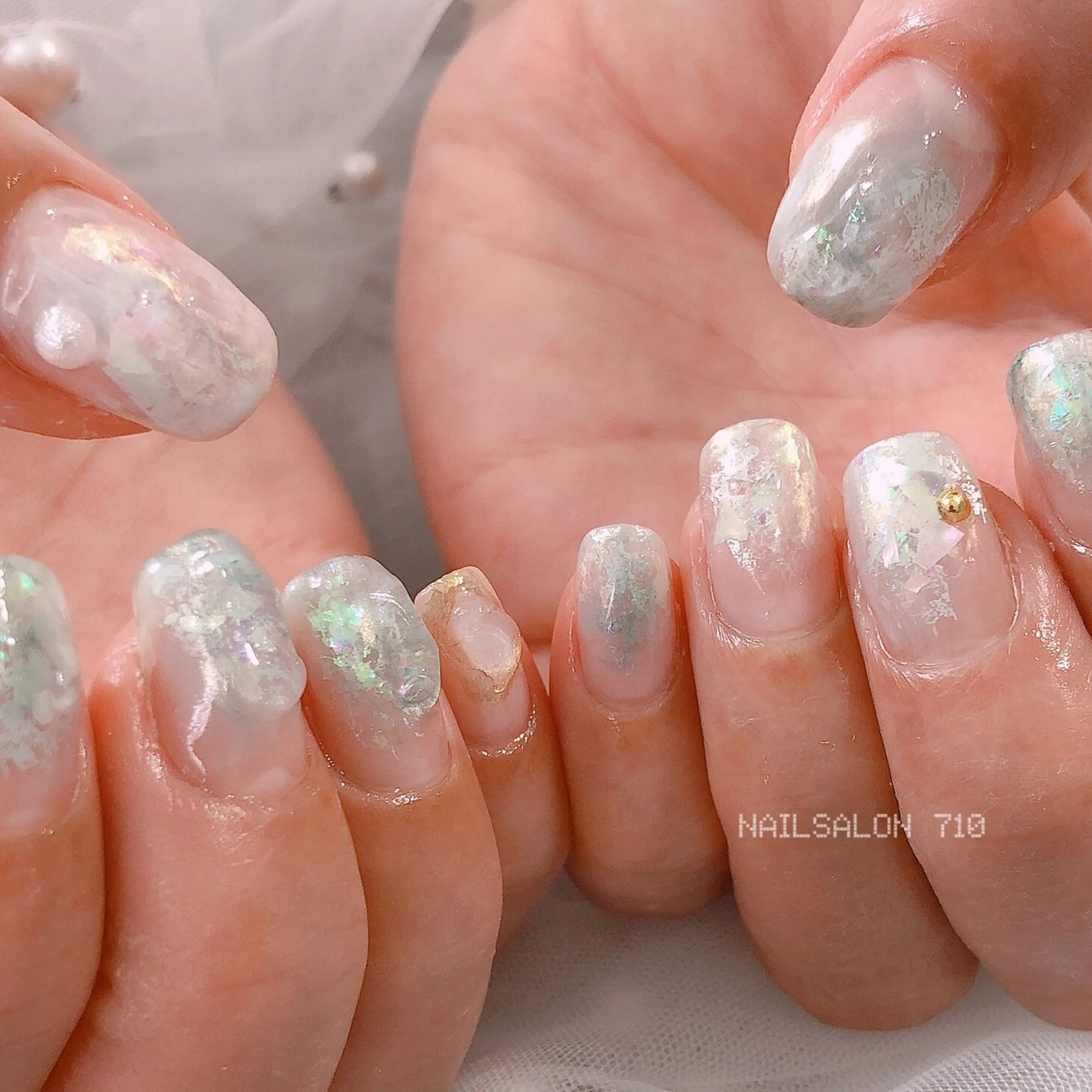 ネイル ハンドネイル フットネイル ナナイチゼロ I.Naoのネイルデザイン