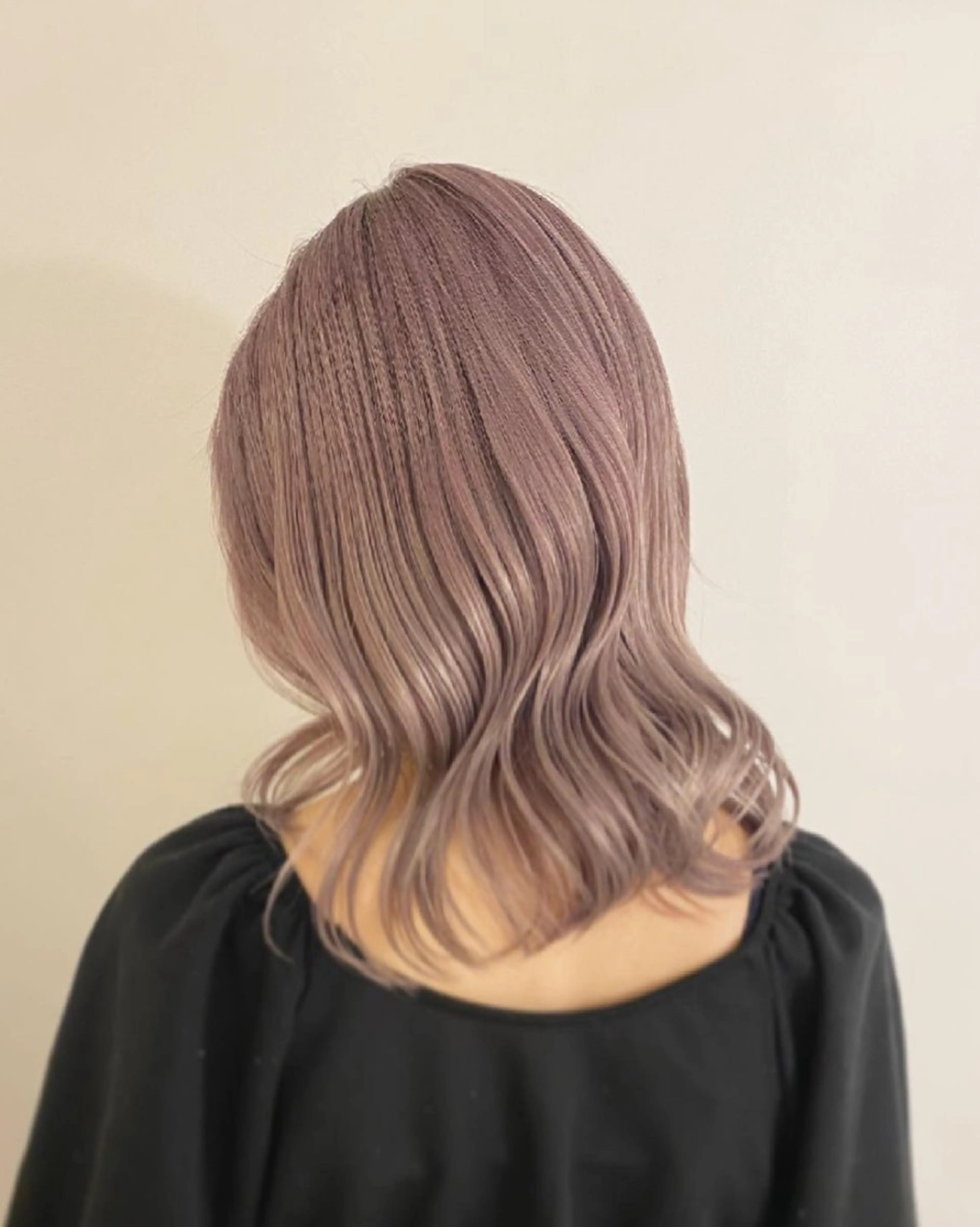 セミロング カット ヘアカラー トリートメント NOSH七隈 / 艶 髪質改善/ヘッドスパのヘアスタイル