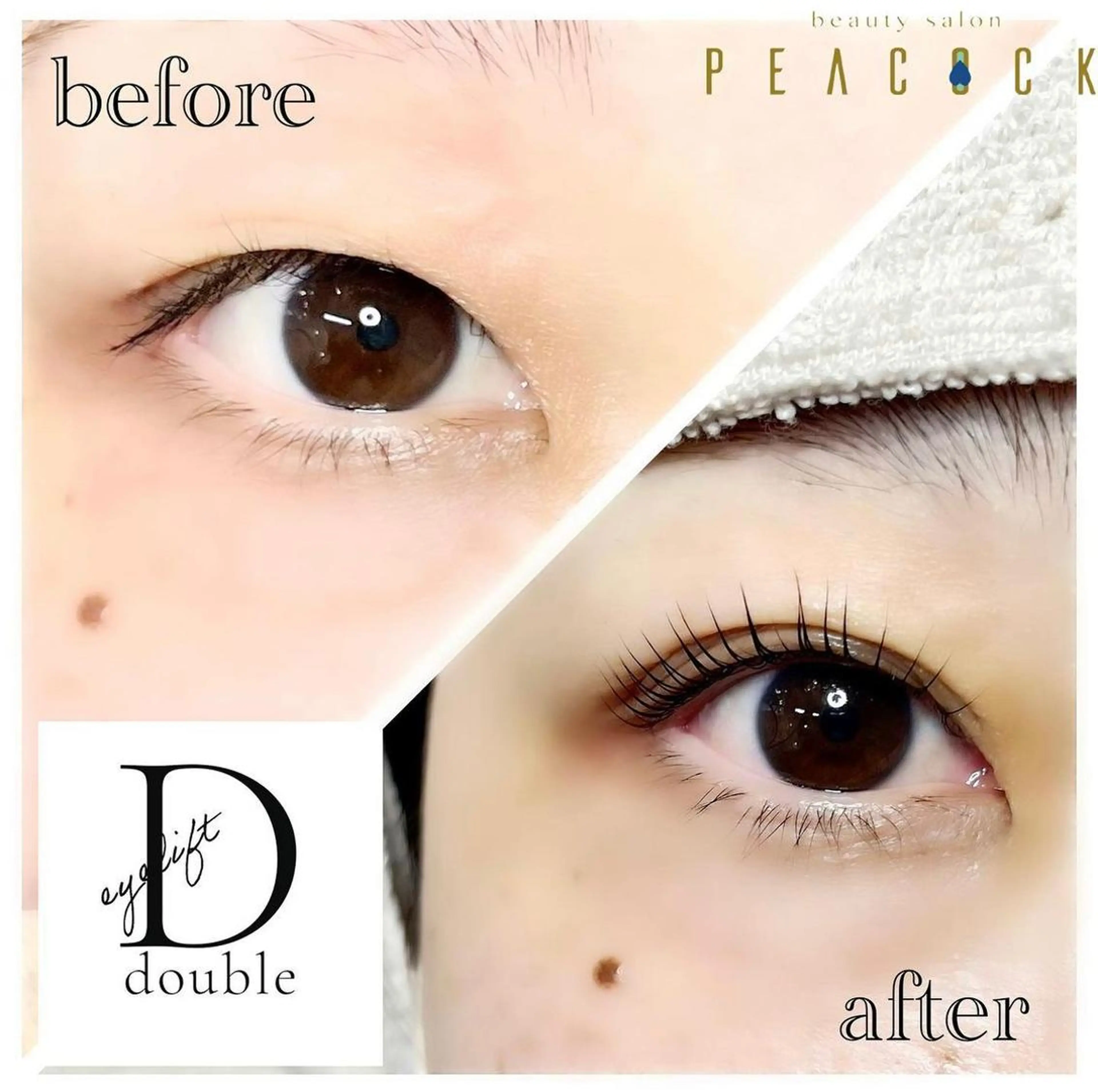 マツエク・マツパ salon peacockのマツエク・マツパデザイン