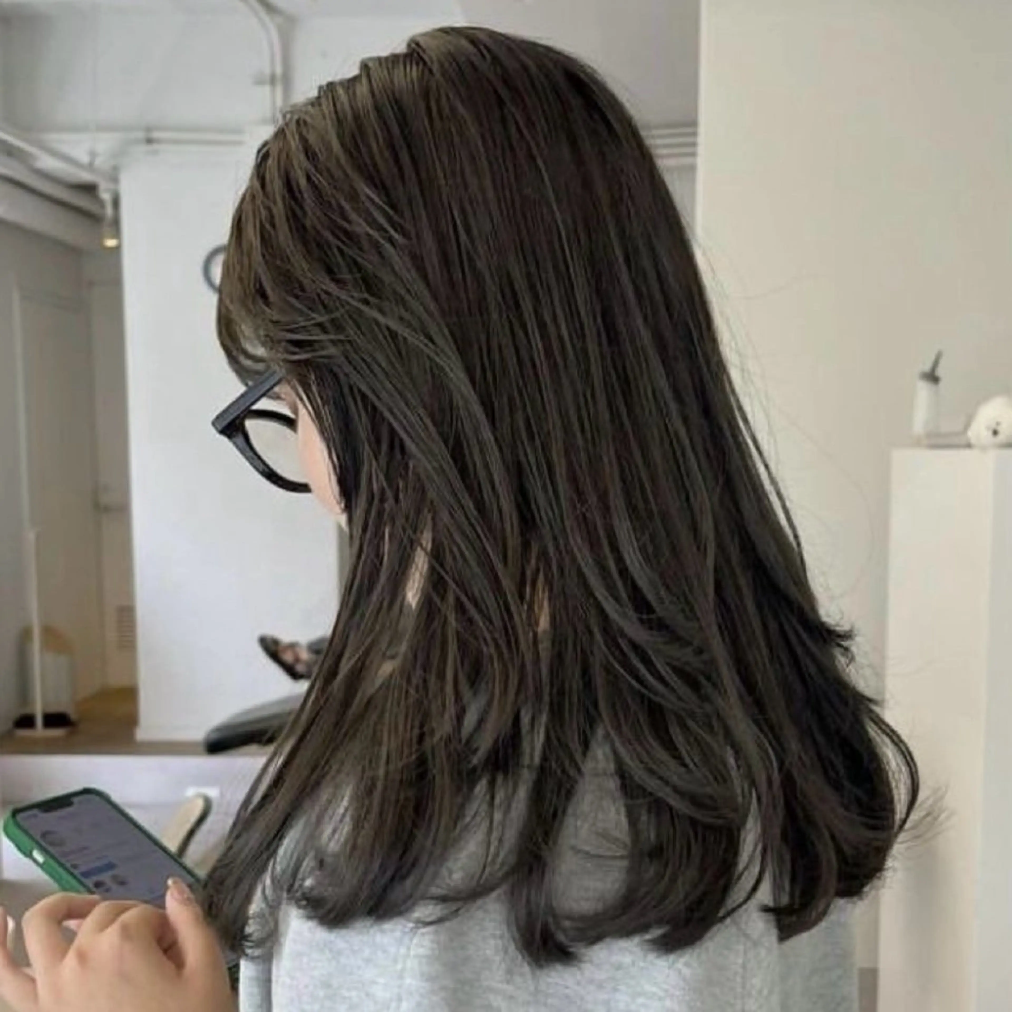 🩰 透明感カラー + カット 🩰の写真