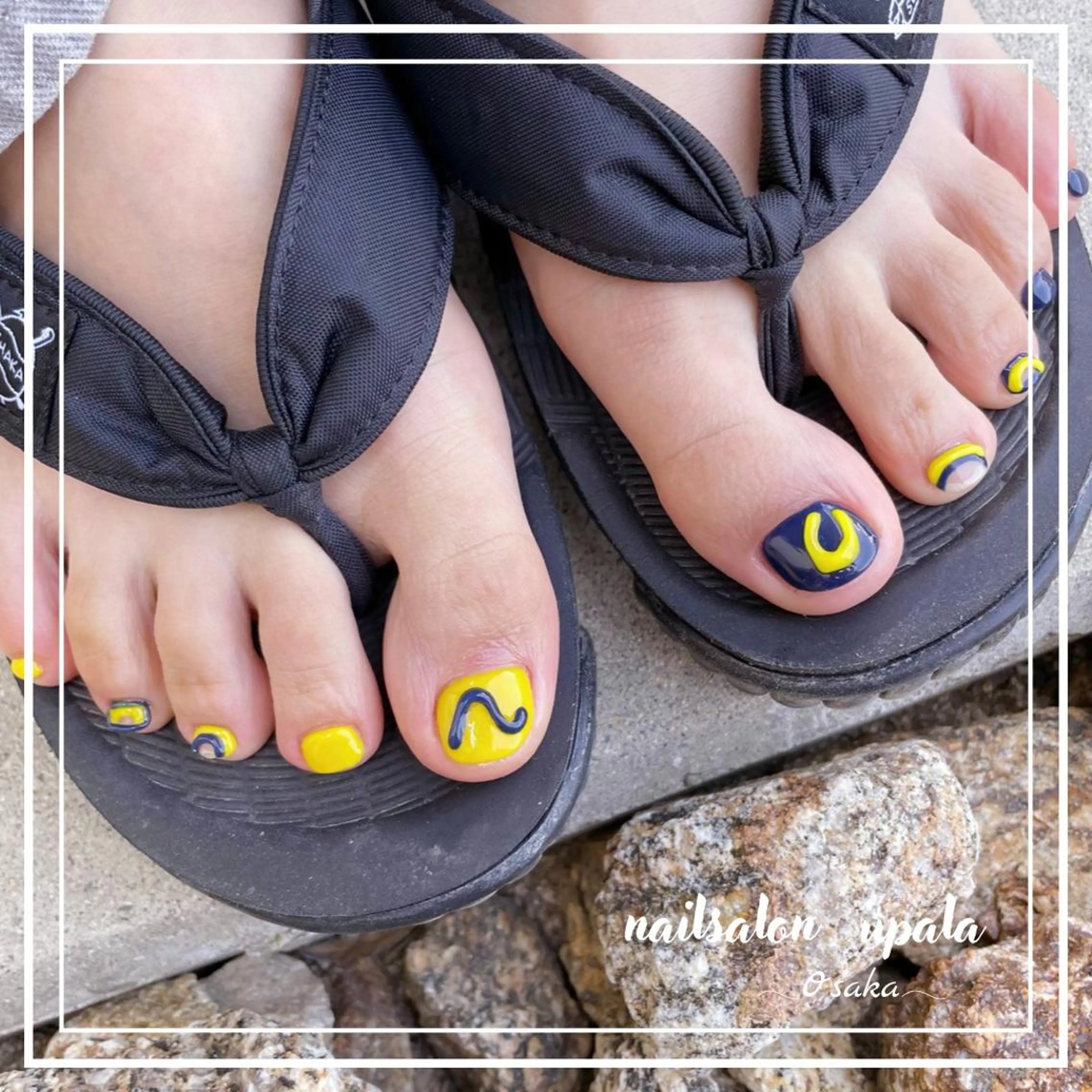 ネイル フットネイル フレンチネイル ミラーネイル ニュアンスネイル 夏ネイル upala Mayukoのネイルデザイン