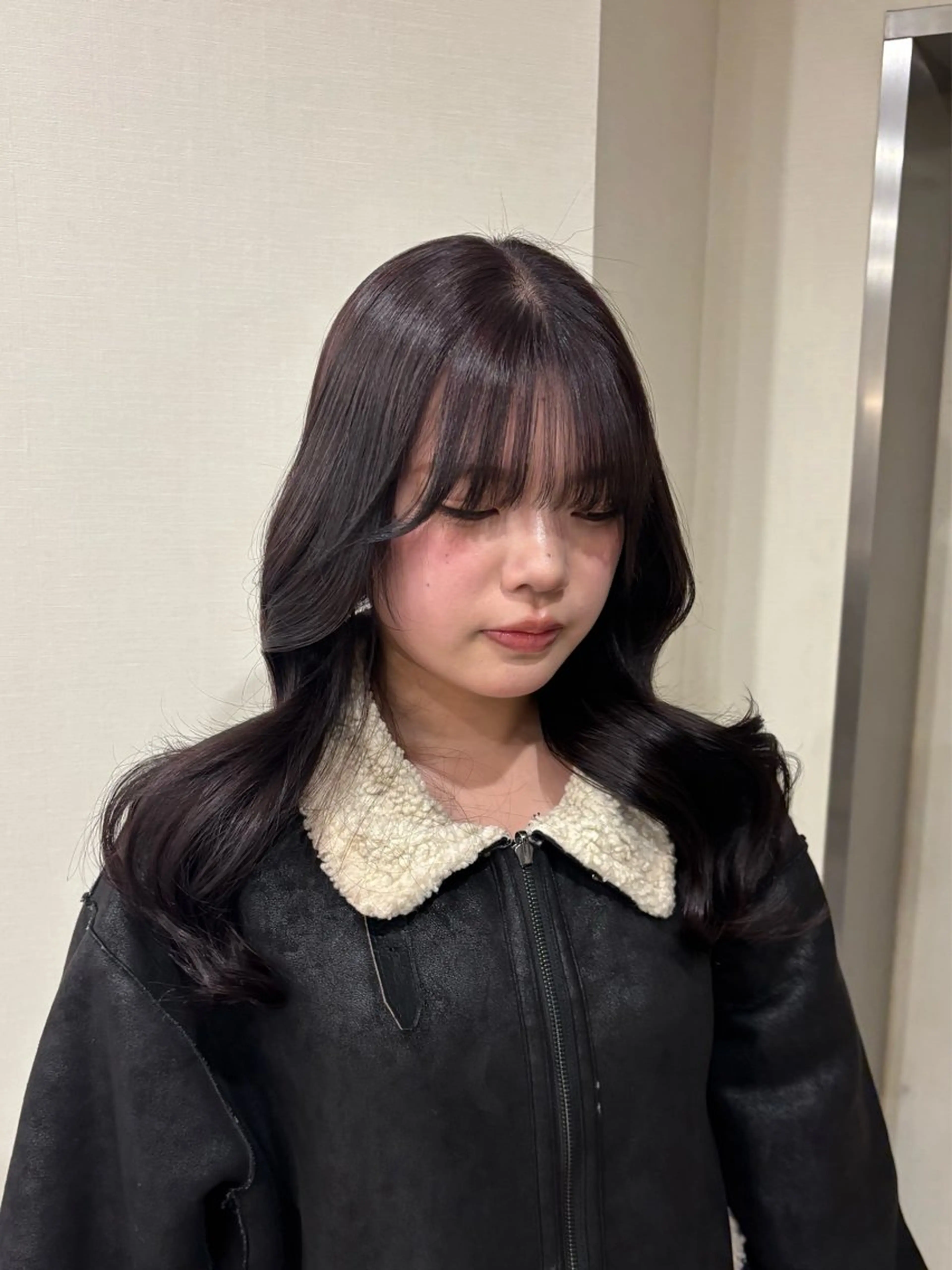 カラー ヘアカラー hair &eye あおいのヘアスタイル