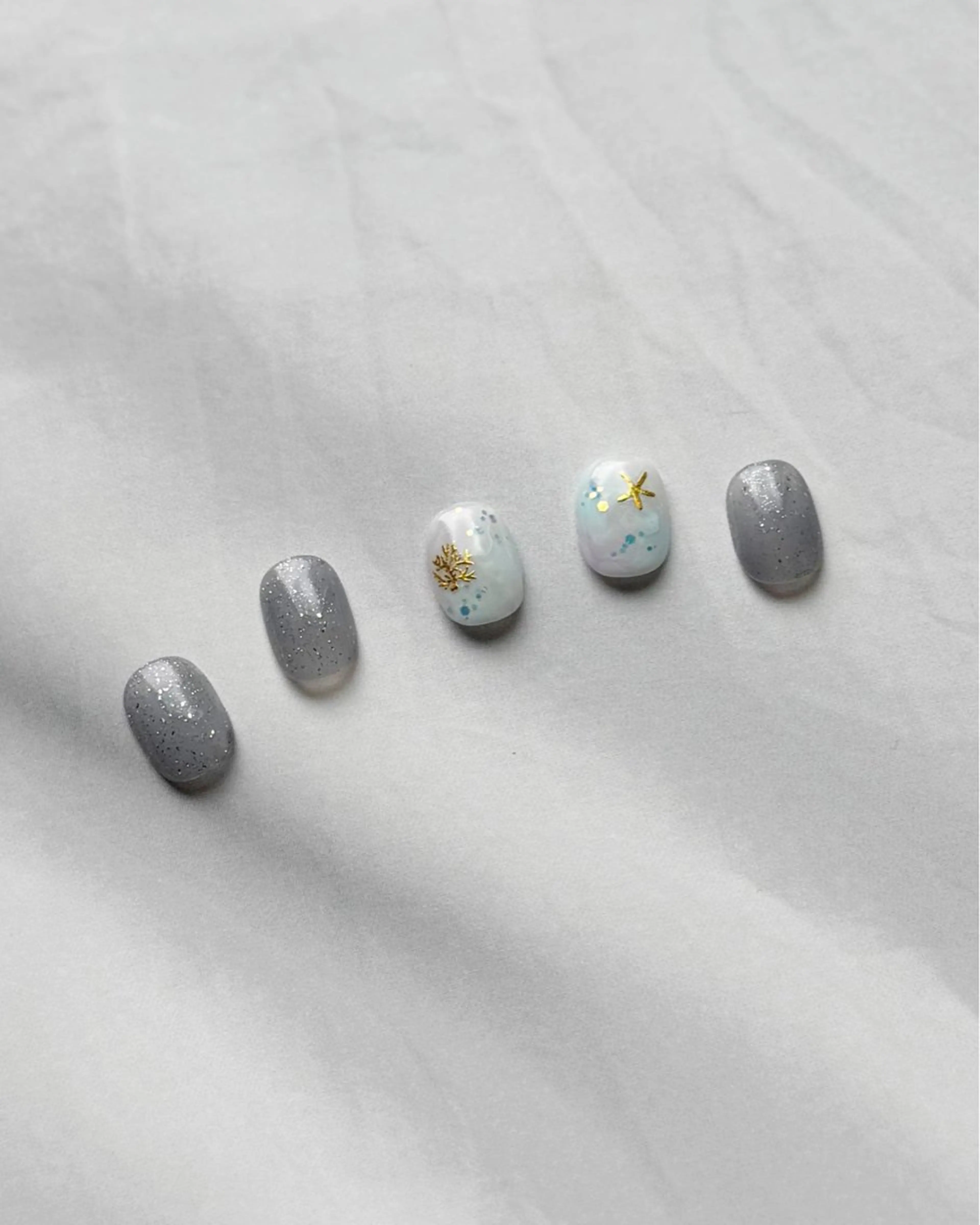 ネイル ハンドネイル ネイルメゾン石川橋 フジオカサキのネイルデザイン