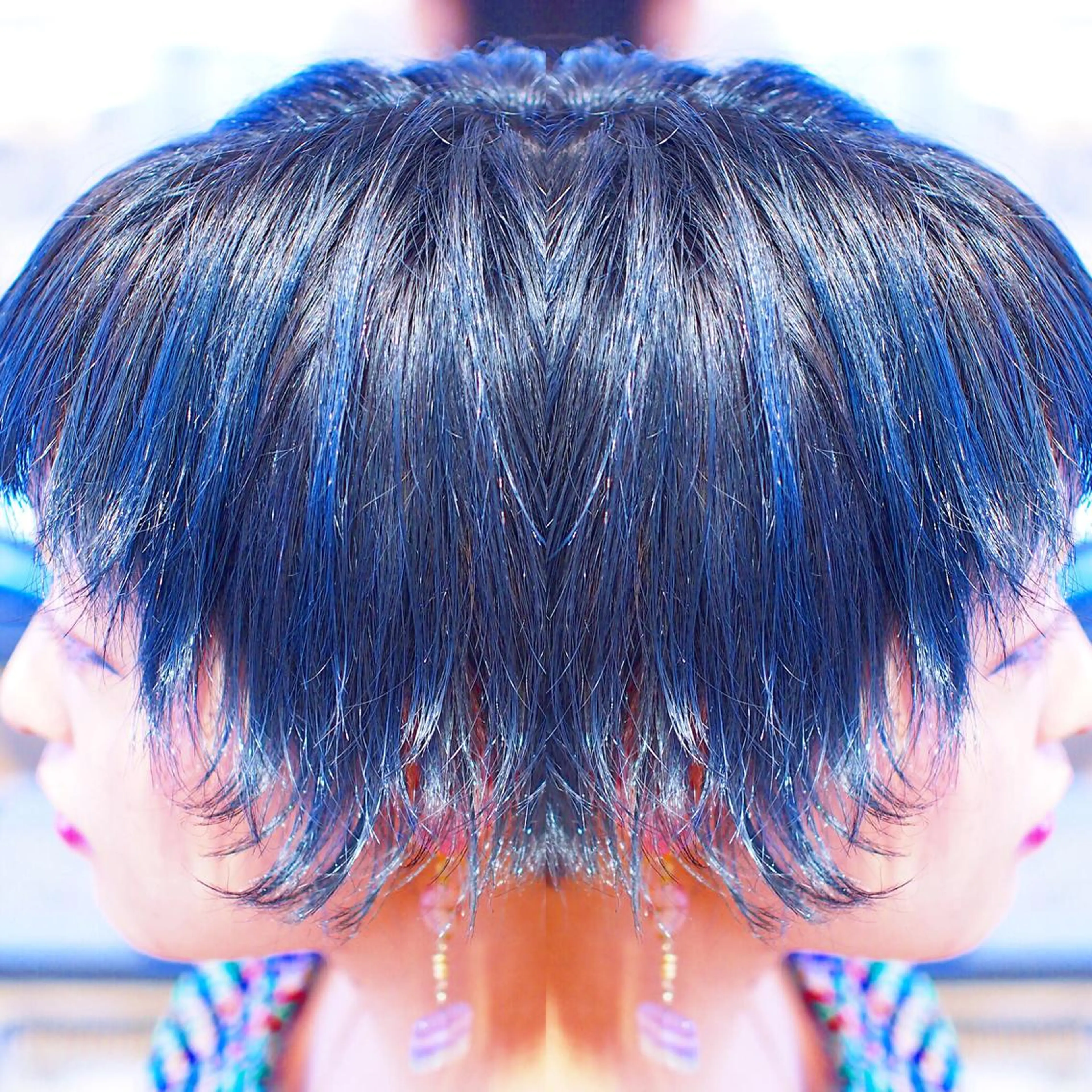 ショート カラー ヘアアレンジ 及川シゲル 髪質改善講師のヘアスタイル