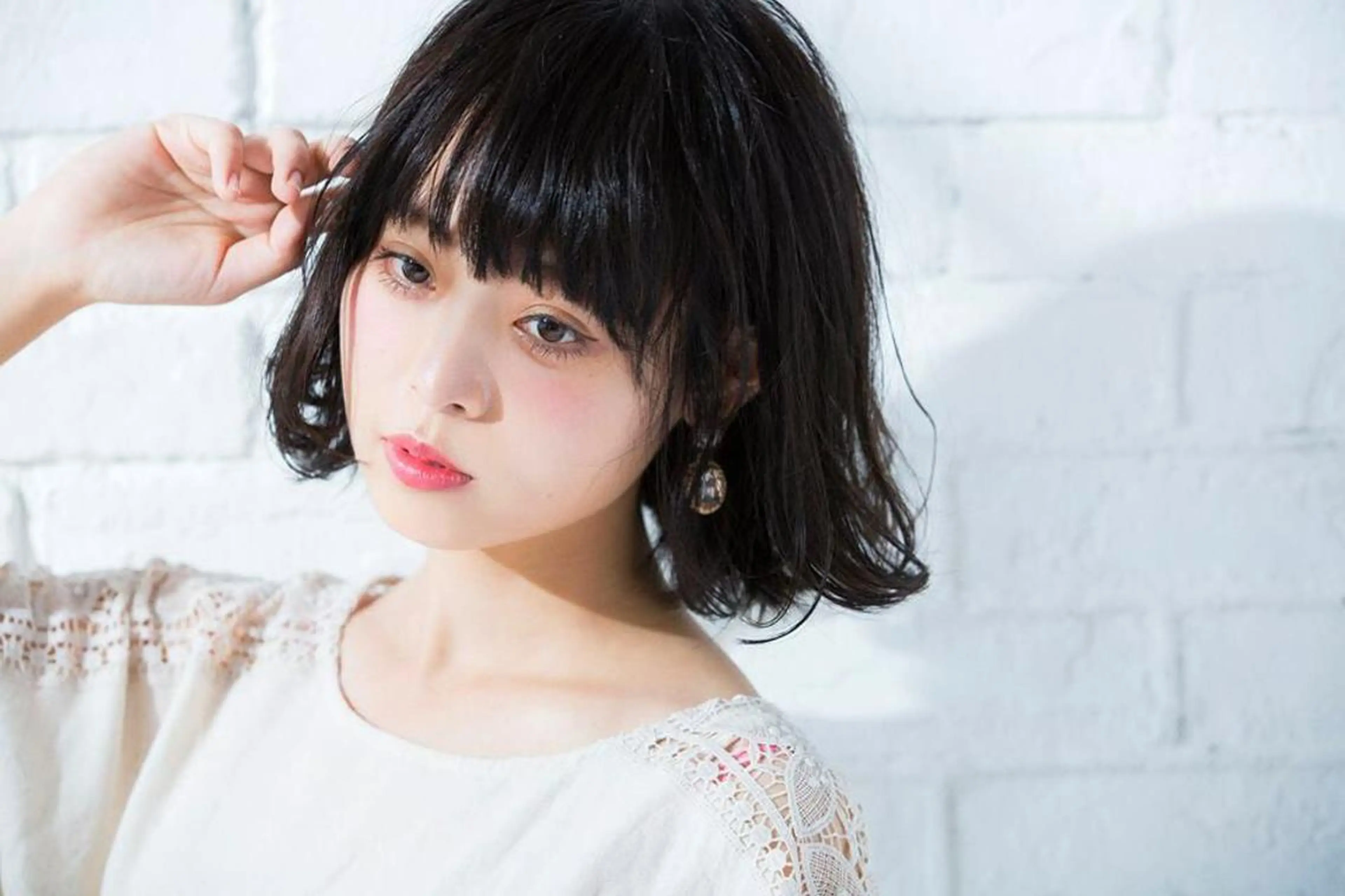 ショート ボブ カット ヘアカラー トリートメント 所渉/韓国レイヤー /ウルフカットのヘアスタイル