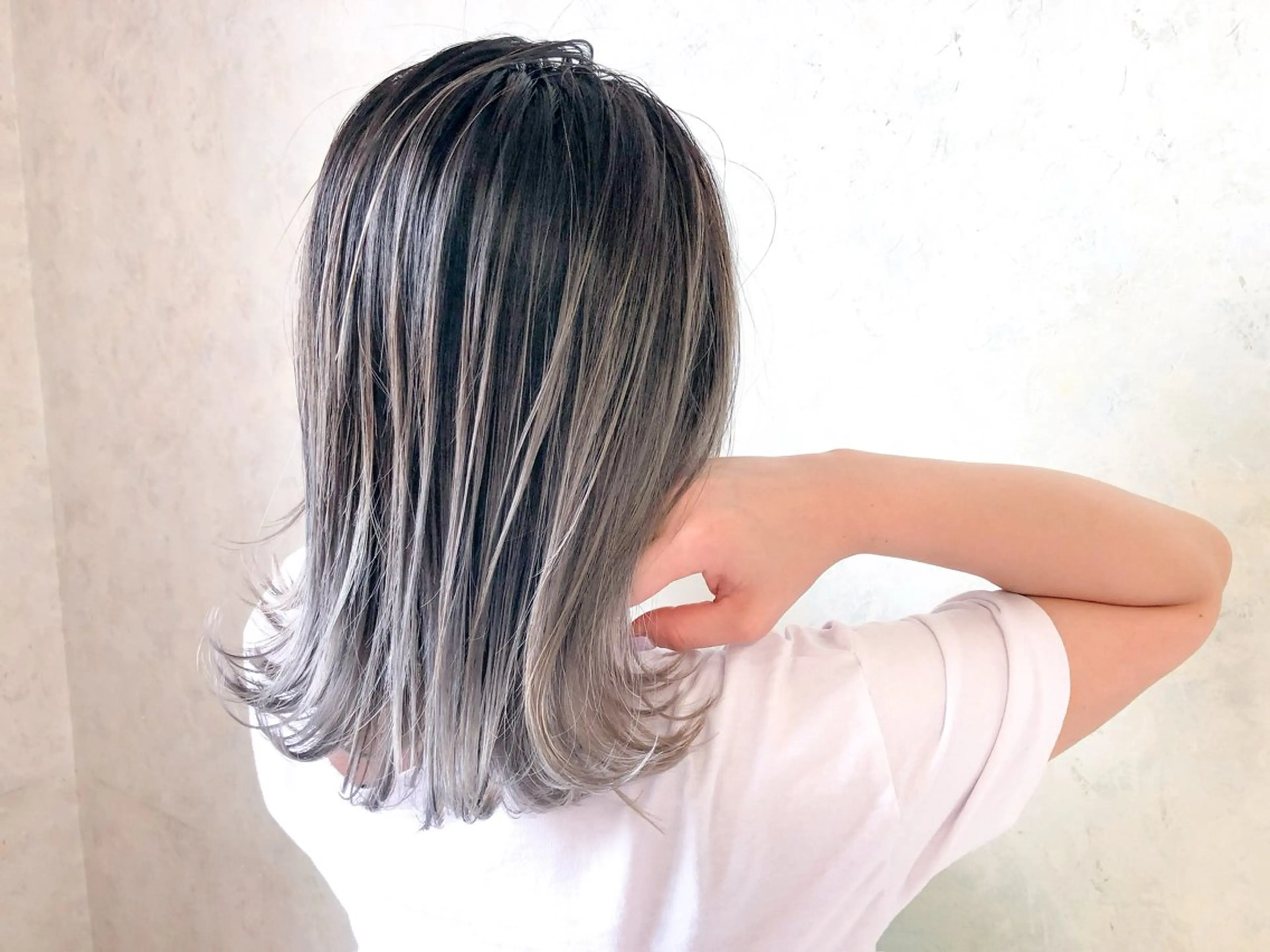 【追加メニュー】バレイヤージュカラーの写真