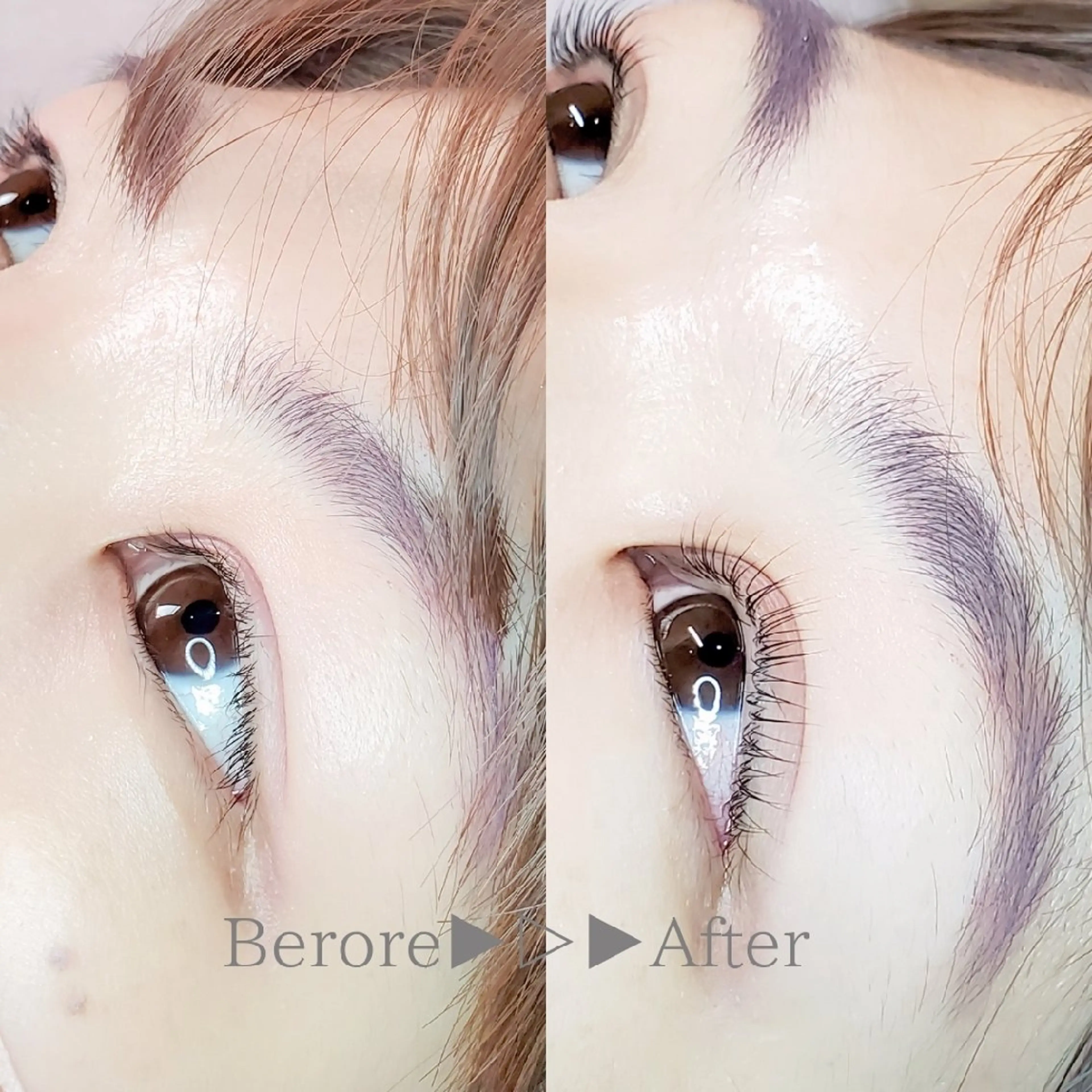 マツエク・マツパ ナチュラル パリジェンヌラッシュリフト まつげパーマ 一重×まつ毛パーマ 韓国マツパ*マスカラ パーマ導入店Reoのマツエク・マツパデザイン