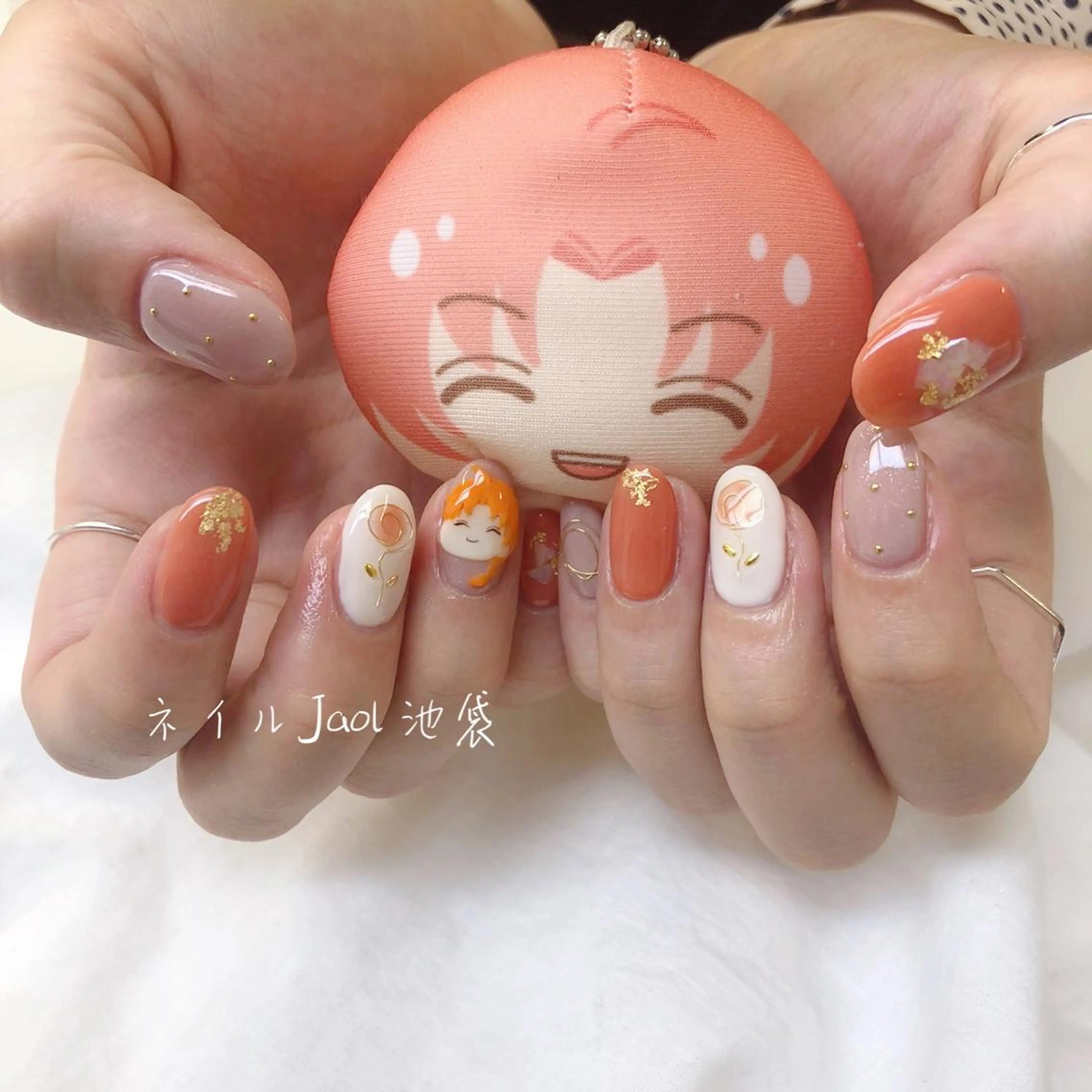 ミディアム nail jaol池袋店所属・ネイルJaol 池袋のネイルデザイン