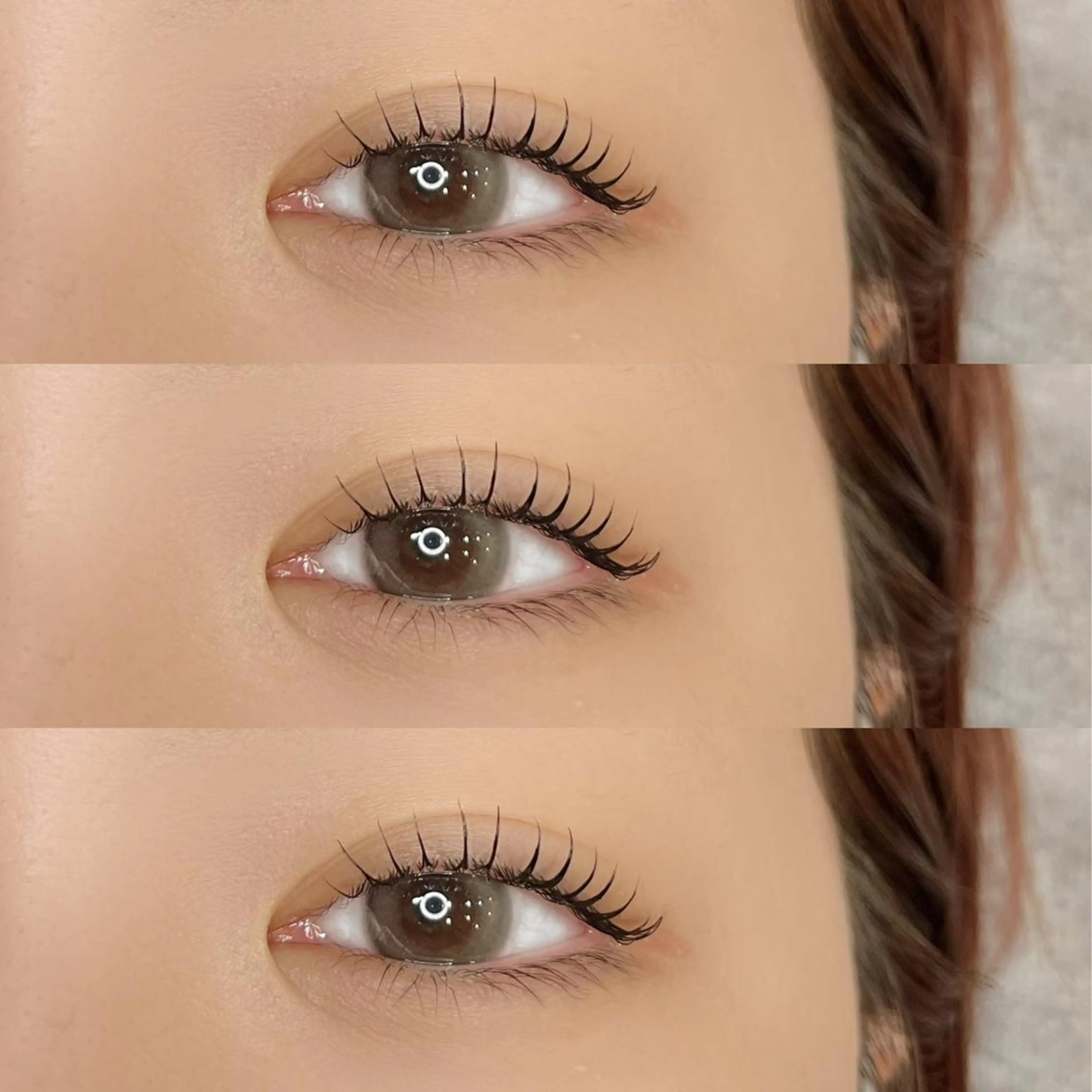 マツエク・マツパ ナチュラル M SAORIのマツエク・マツパデザイン