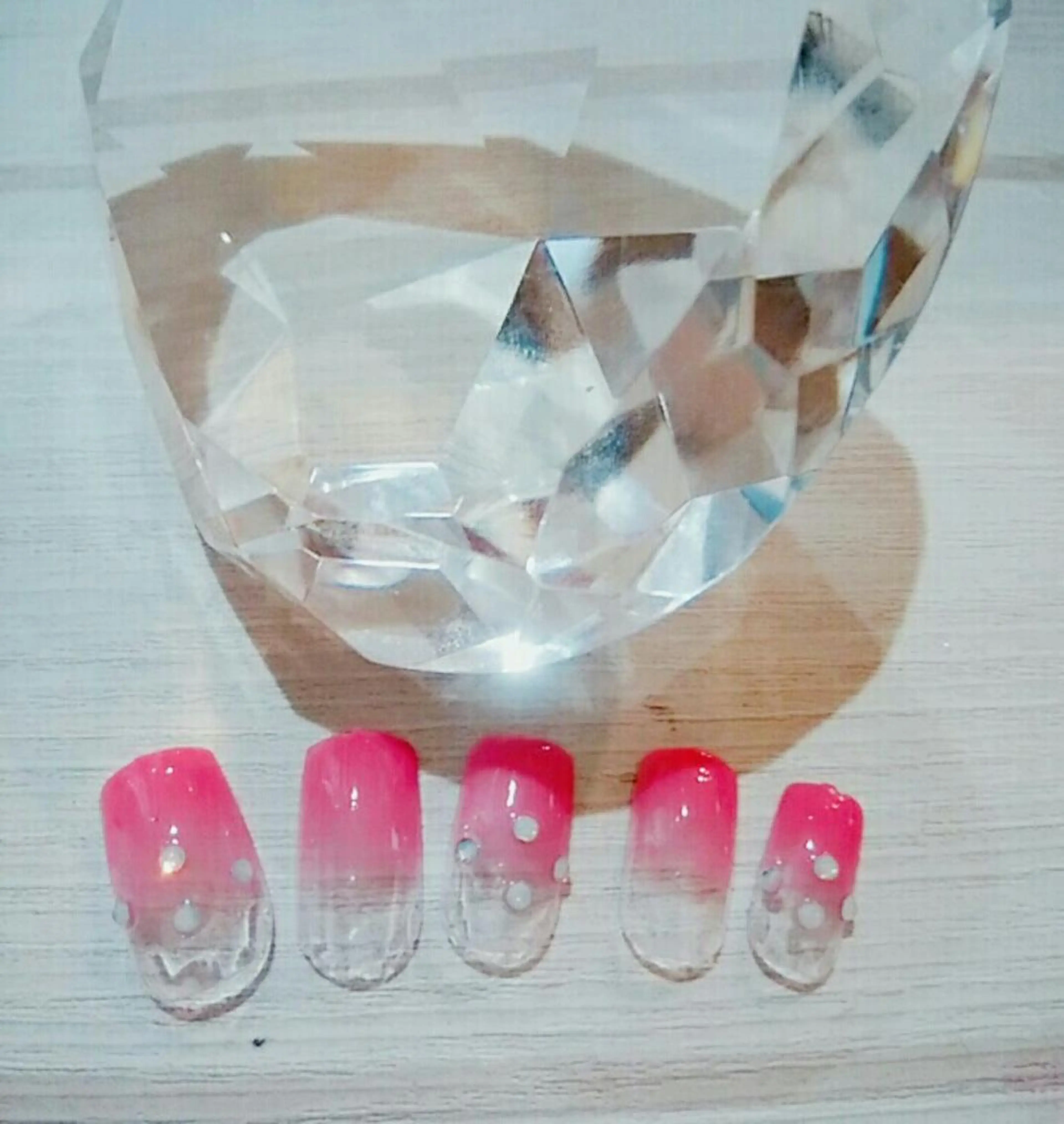 ネイル グラデーション ピンク ネイリスト AIKOのネイルデザイン