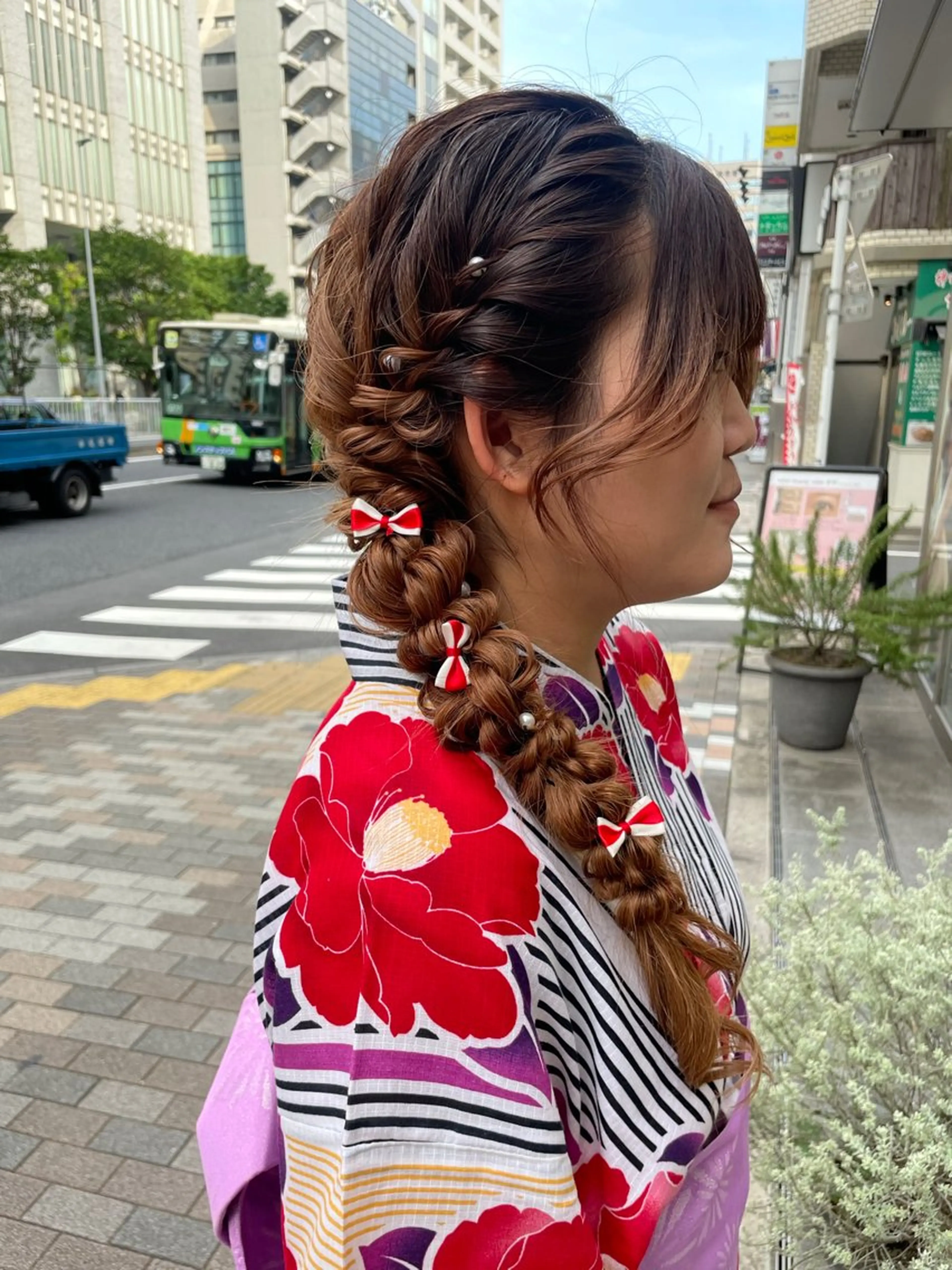 ヘアアレンジ 着付け ヘアアレンジ 🌿あがりれいなのその他イメージ