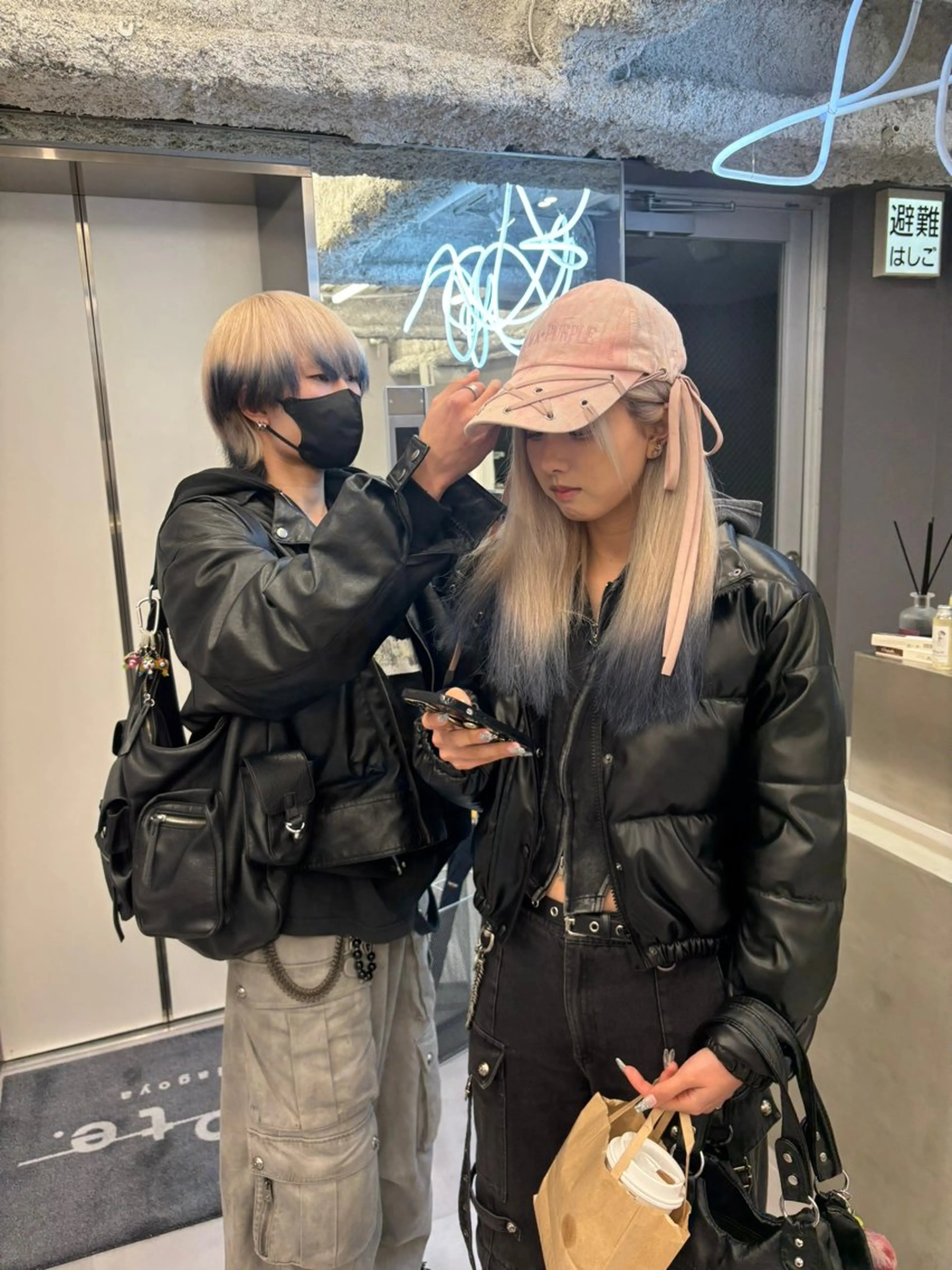 セミロング カラー ヘアカラー 名古屋／デザイン／ ブリーチ/松井亮磨のヘアスタイル