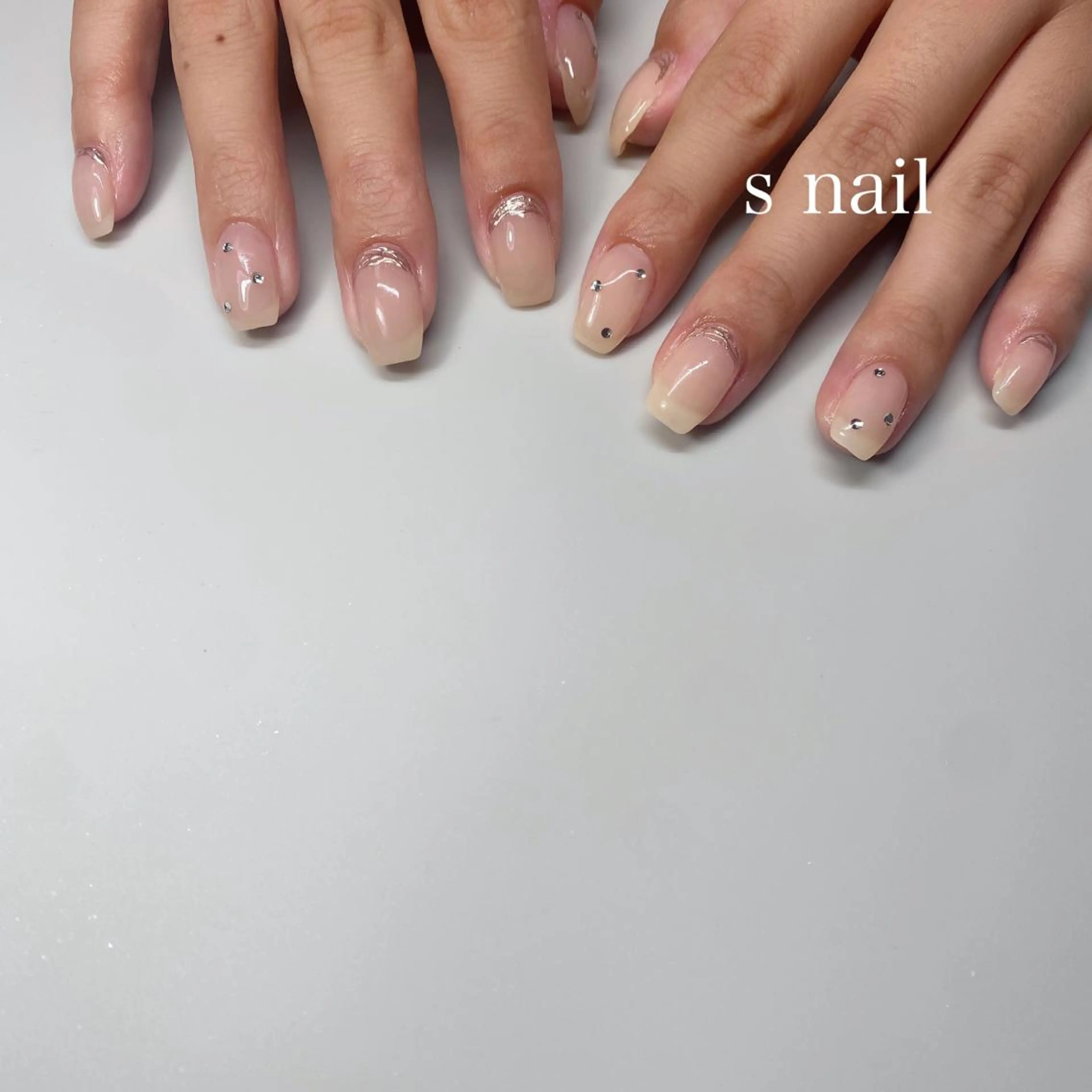 ネイル アートネイル ワンカラーネイル ハンドネイル フットネイル s nail さとよしみゆきのネイルデザイン