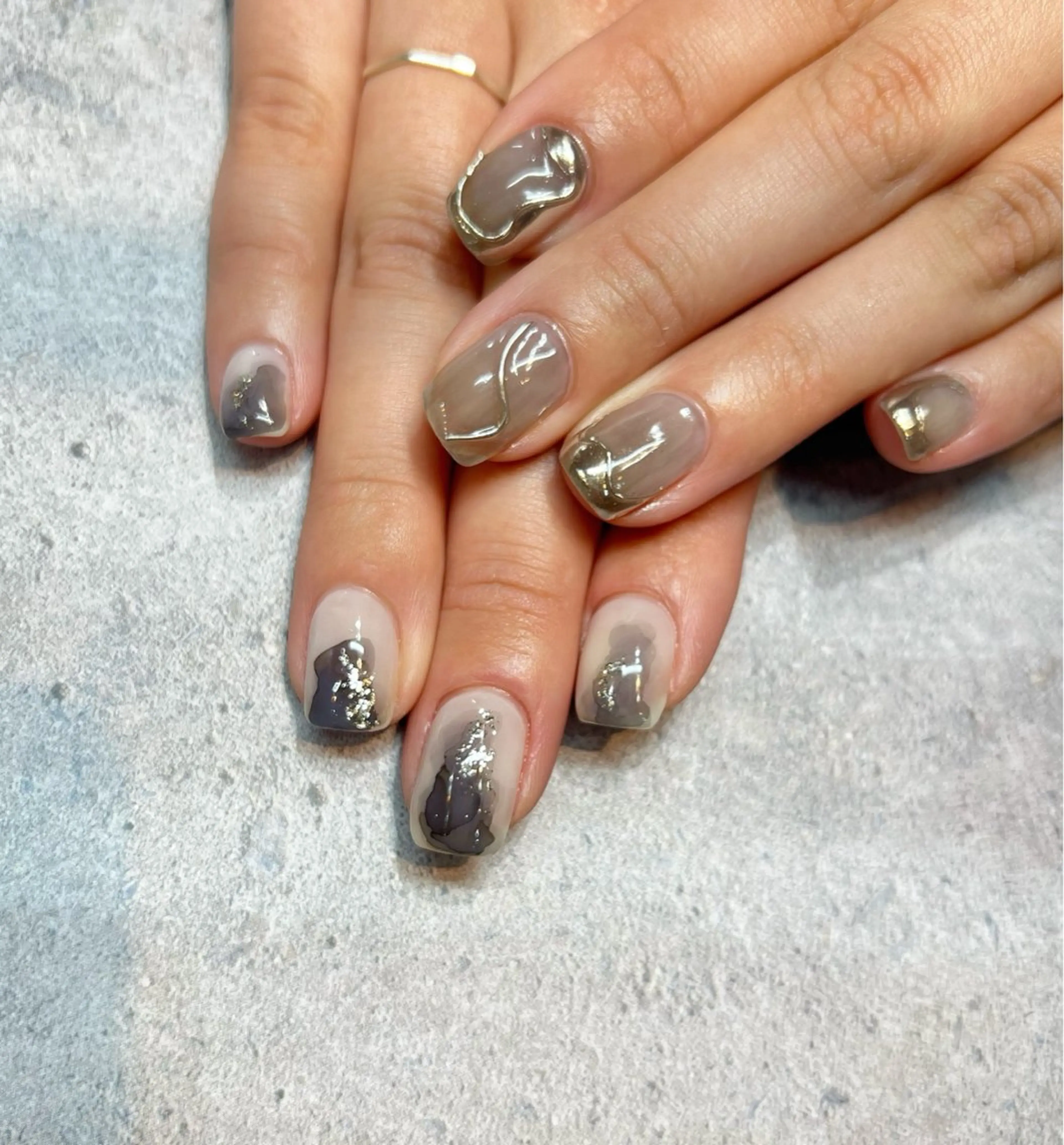 ネイル ハンドネイル glow_ nailのネイルデザイン