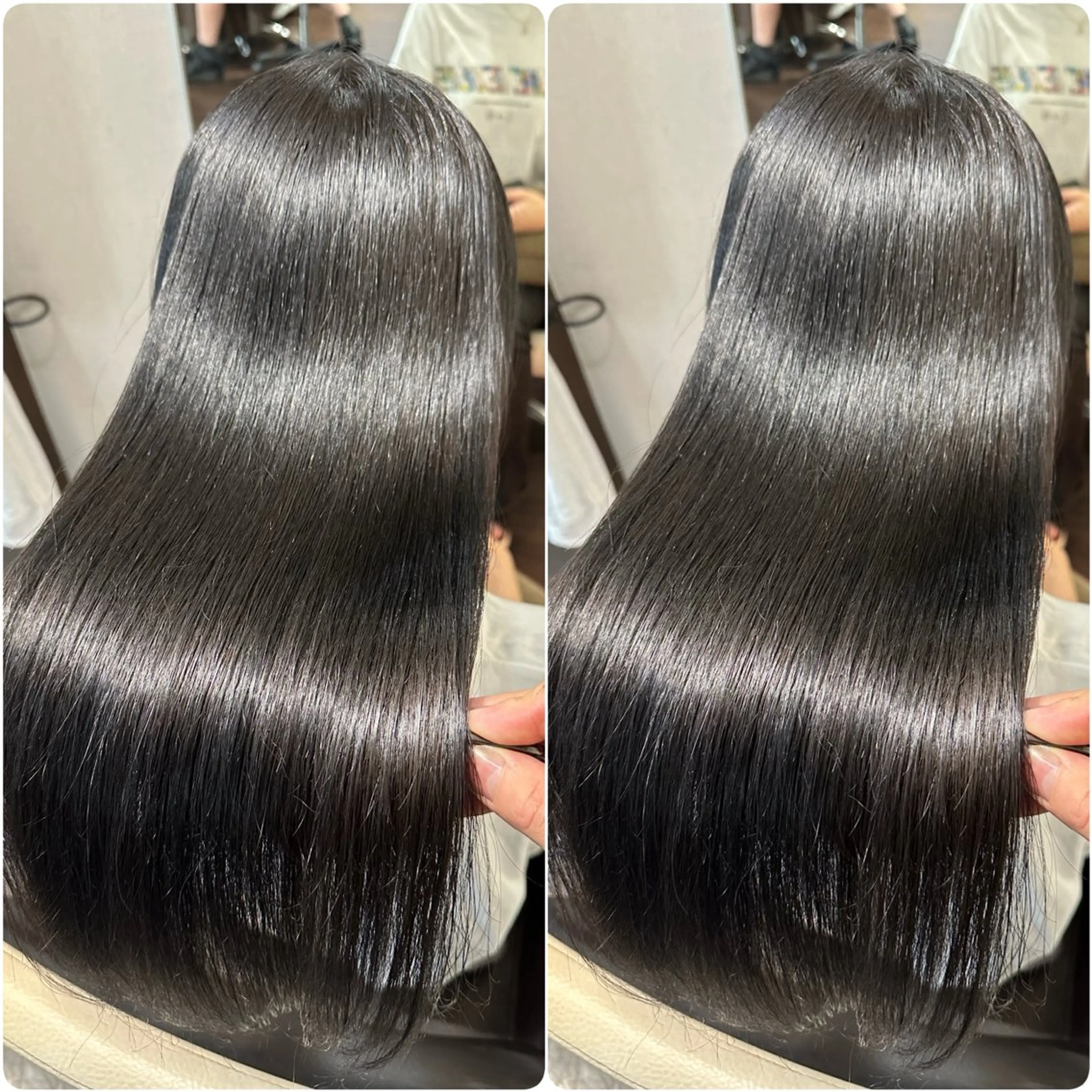 ロング カラー カット ヘアカラー トリートメント ヘッドスパ youres hair 髪質改善トリートメント&ヘッドスパ　新宿EAST所属・🌹ULTOWA🌹 髪質改善/縮毛/店長のヘアスタイル