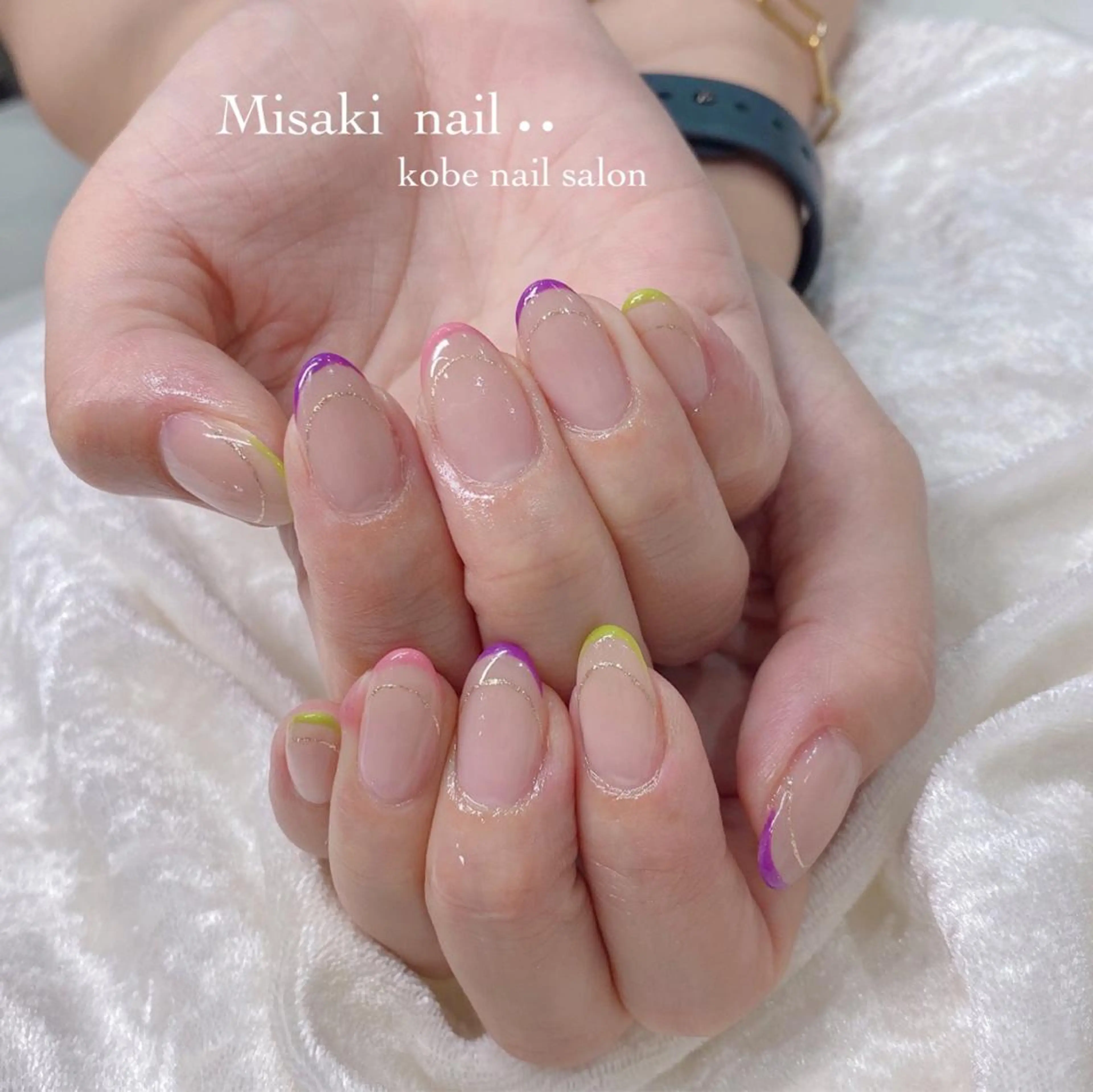 ネイル 韓国ネイル ワンホンネイル ハンドネイル nailsalon miinailsのネイルデザイン