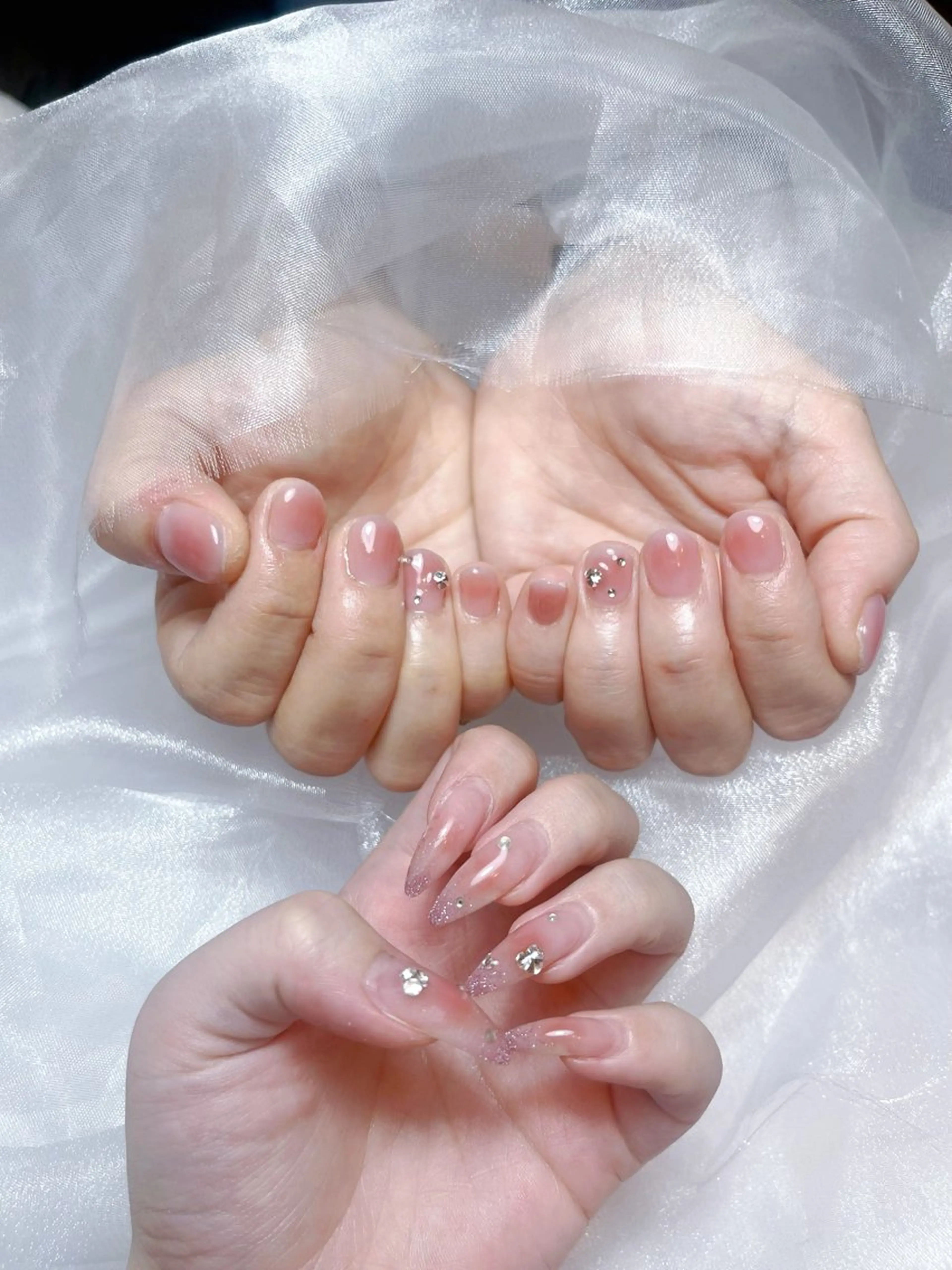 ネイル チークネイル おそろいネイル A.mana  nail所属・【浦和】A.mana まほのネイルデザイン