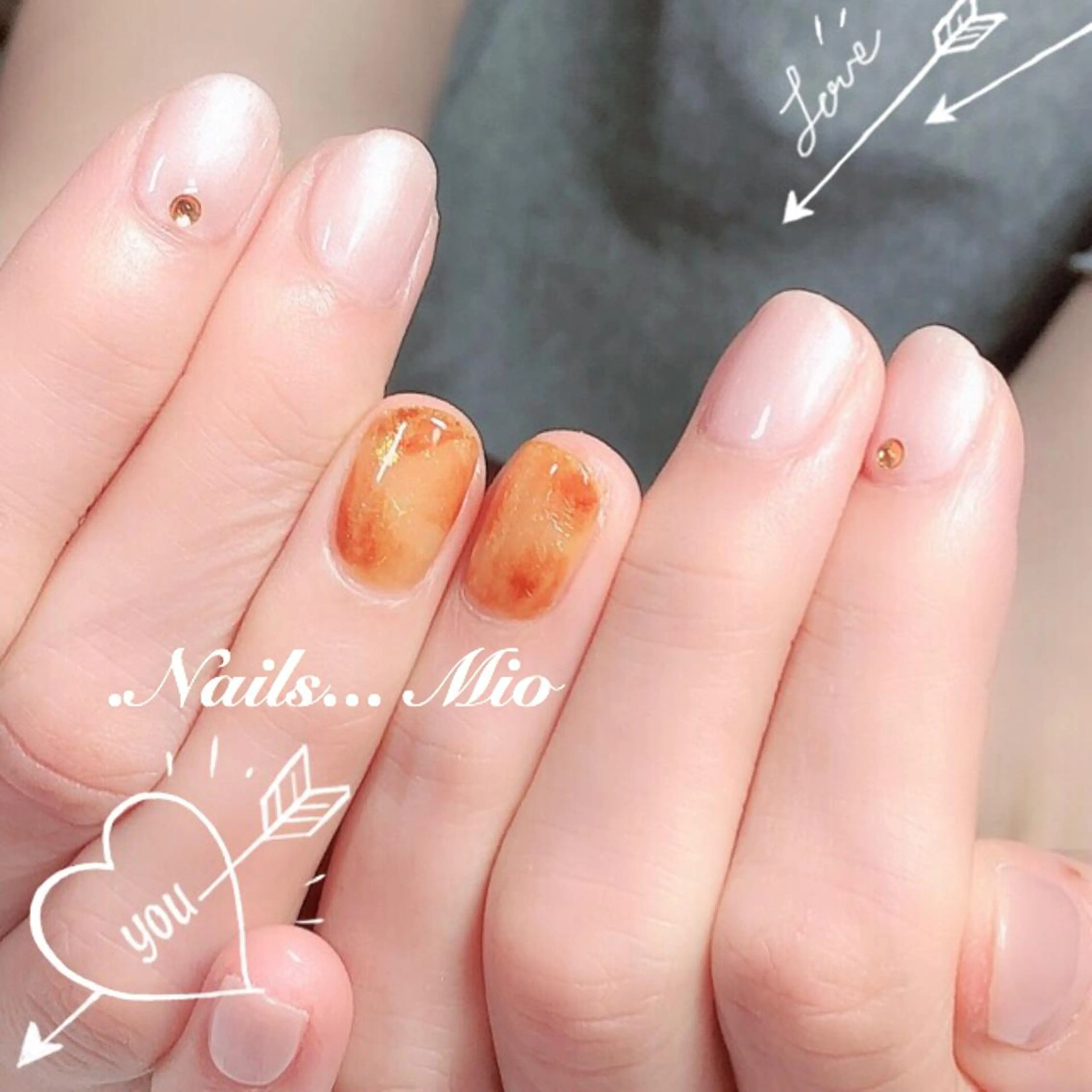 ネイル .Nails Mio 赤羽西ネイルサロンのネイルデザイン