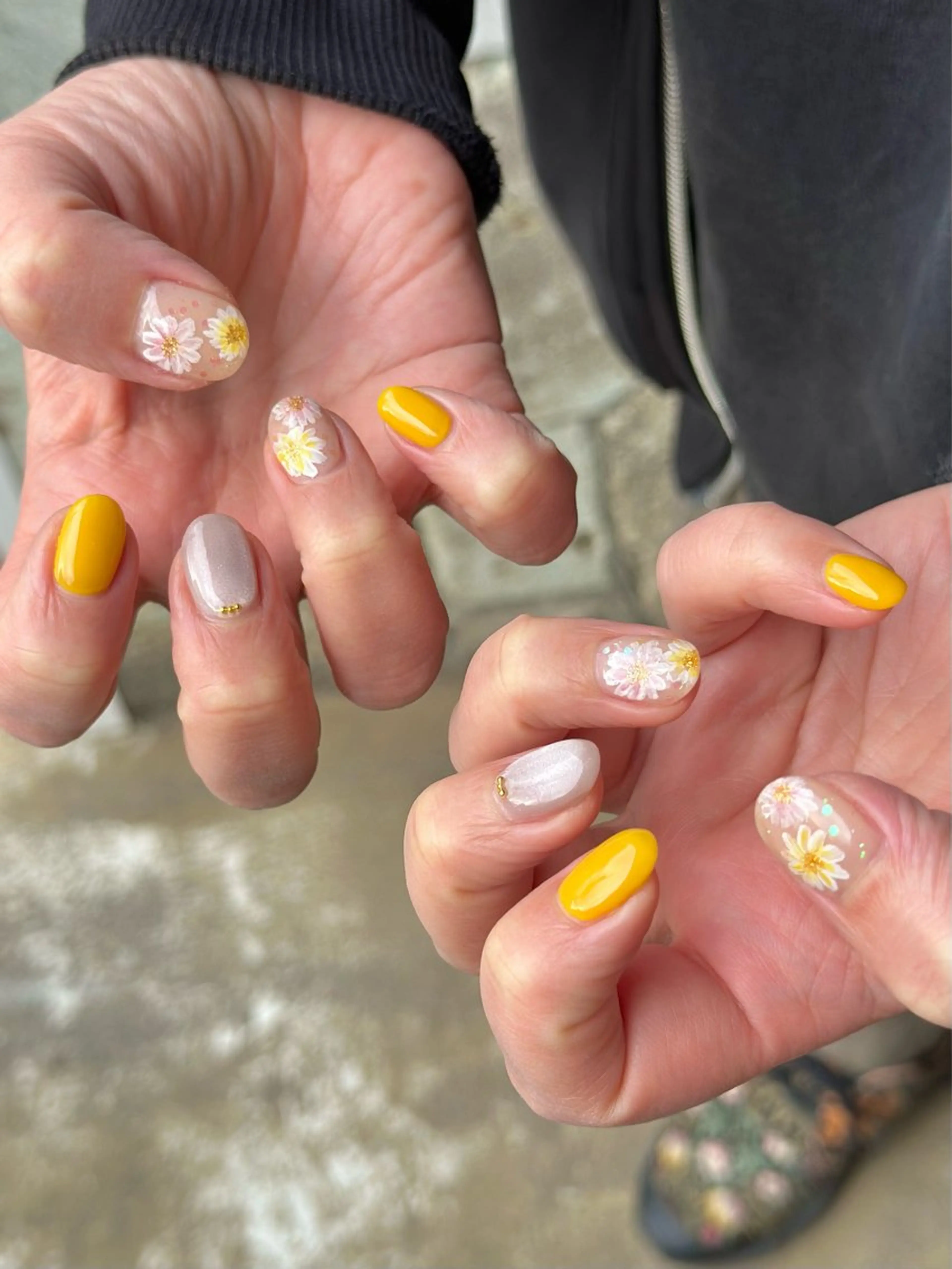 ネイル ハンドネイル シモダ カスミ 🦀 @ksm_smdのネイルデザイン