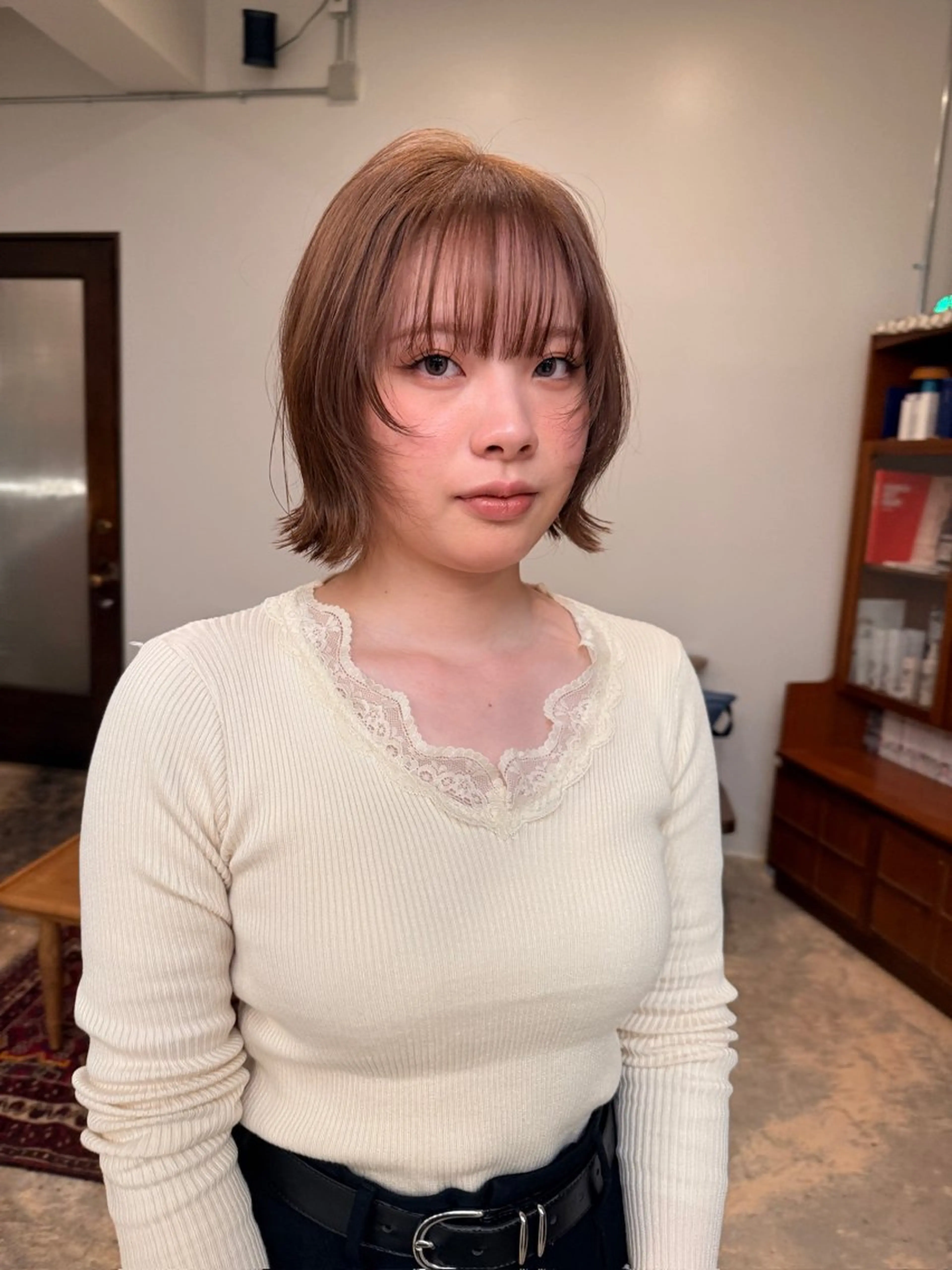 『オススメ✨️』似合わせカット＋ダブルカラー（ブリーチなし）＋ABCクイックトリートメントの写真