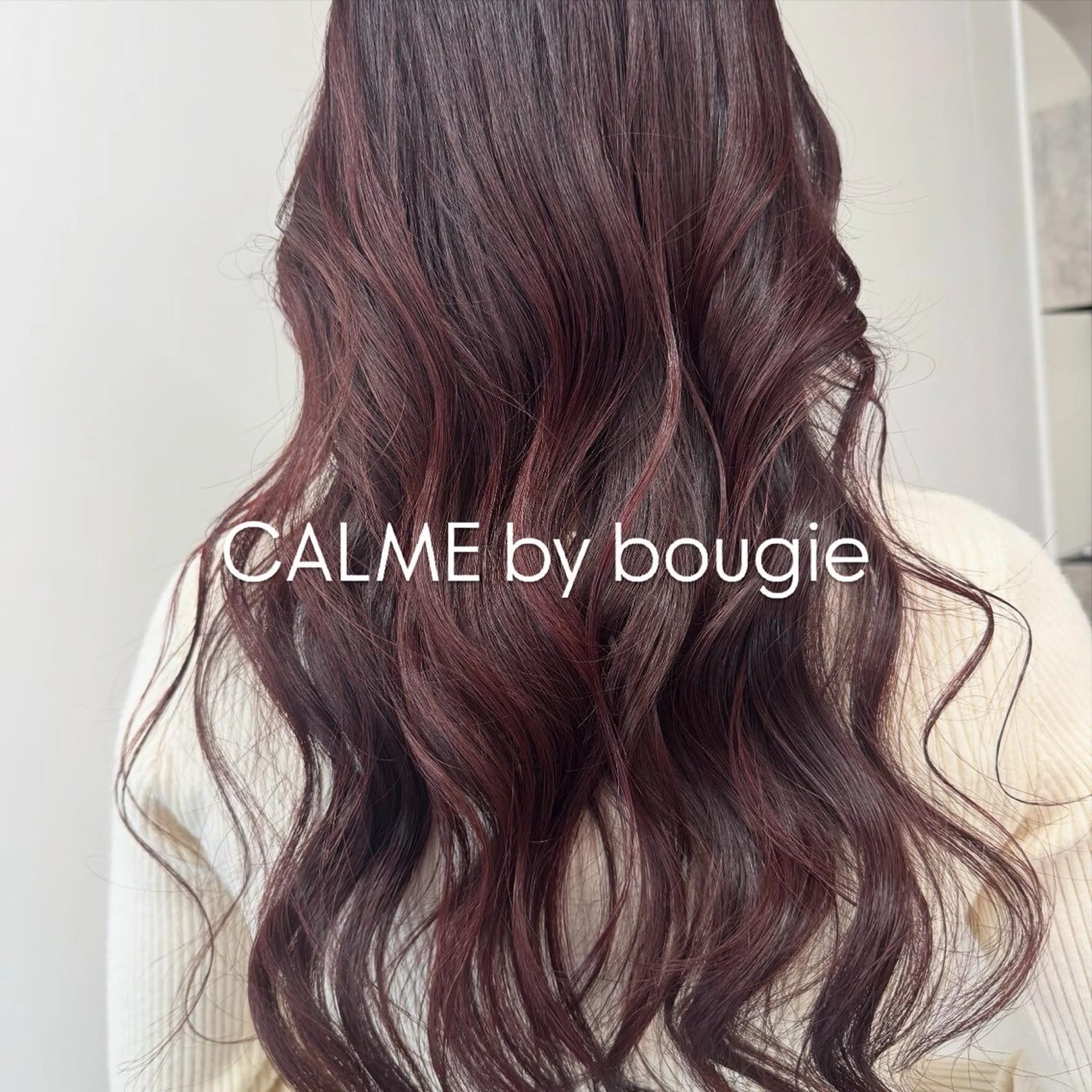 ロング 髪質改善 CALME  by bougie ENAのヘアスタイル