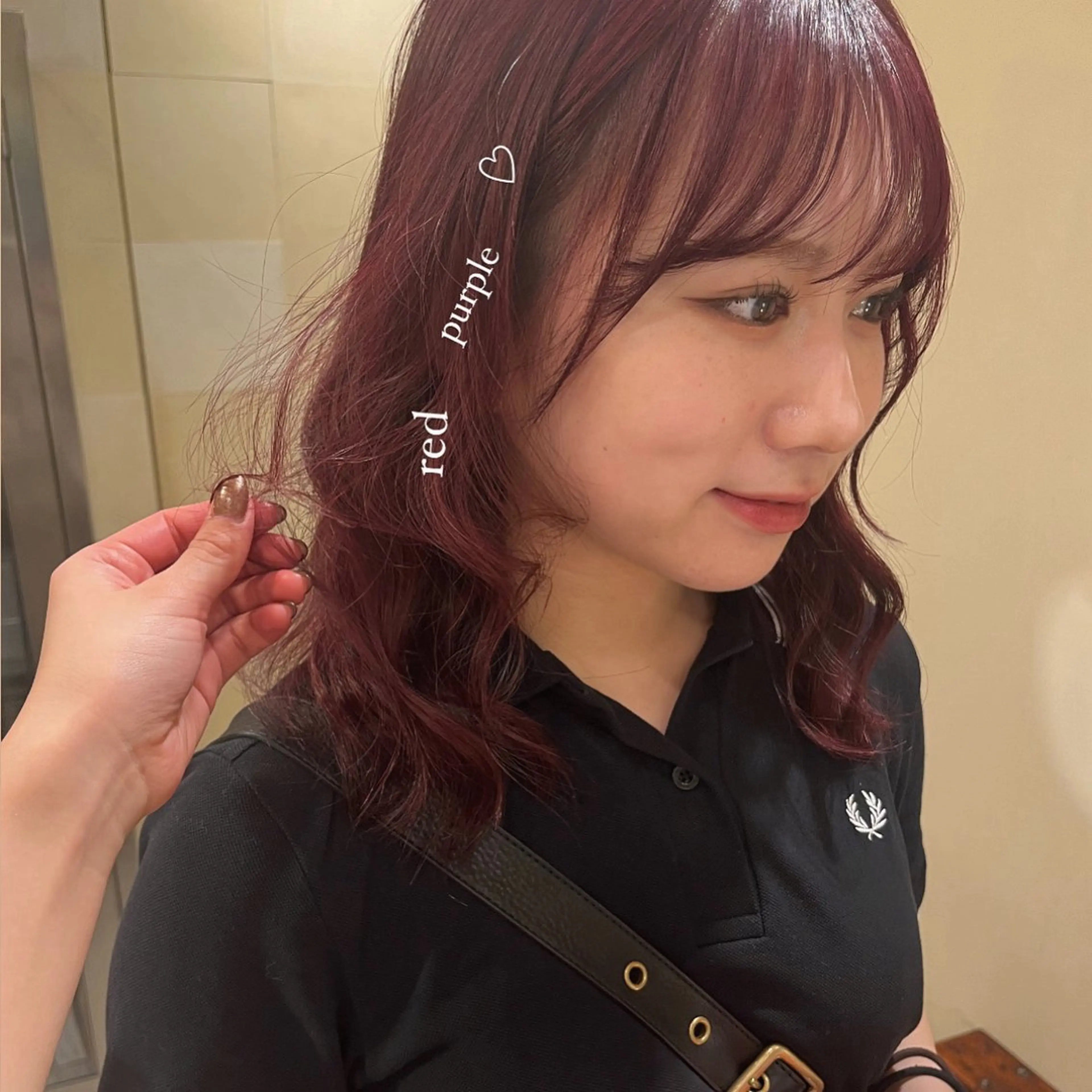 セミロング HERMITAGE所属・moepi♡ HERMITAGEのヘアスタイル