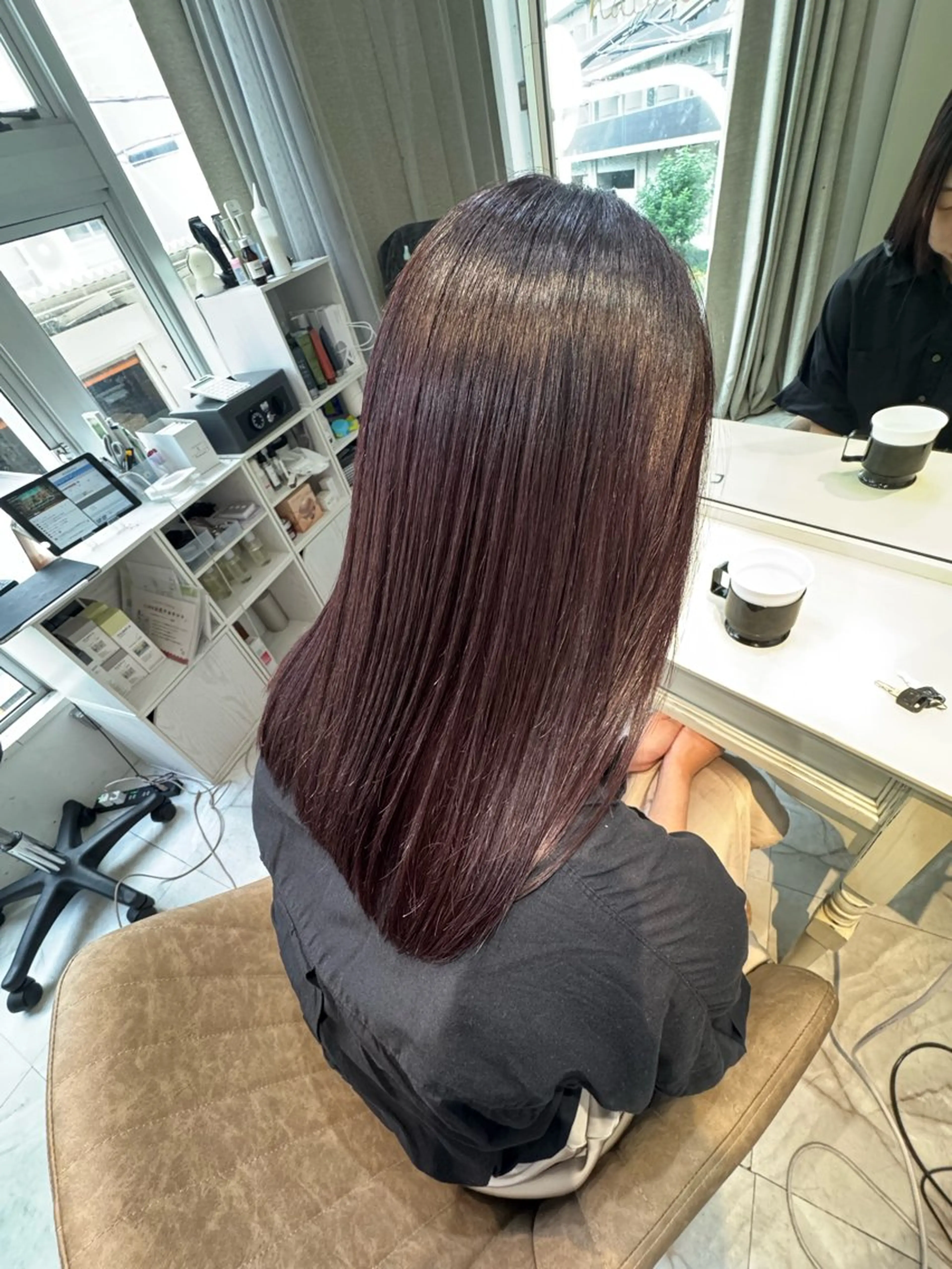 ミディアム カラー ブラウンカラー カット ヘアカラー トリートメント Fuu.by lupine所属・16日空きあり 🌟misatoのヘアスタイル