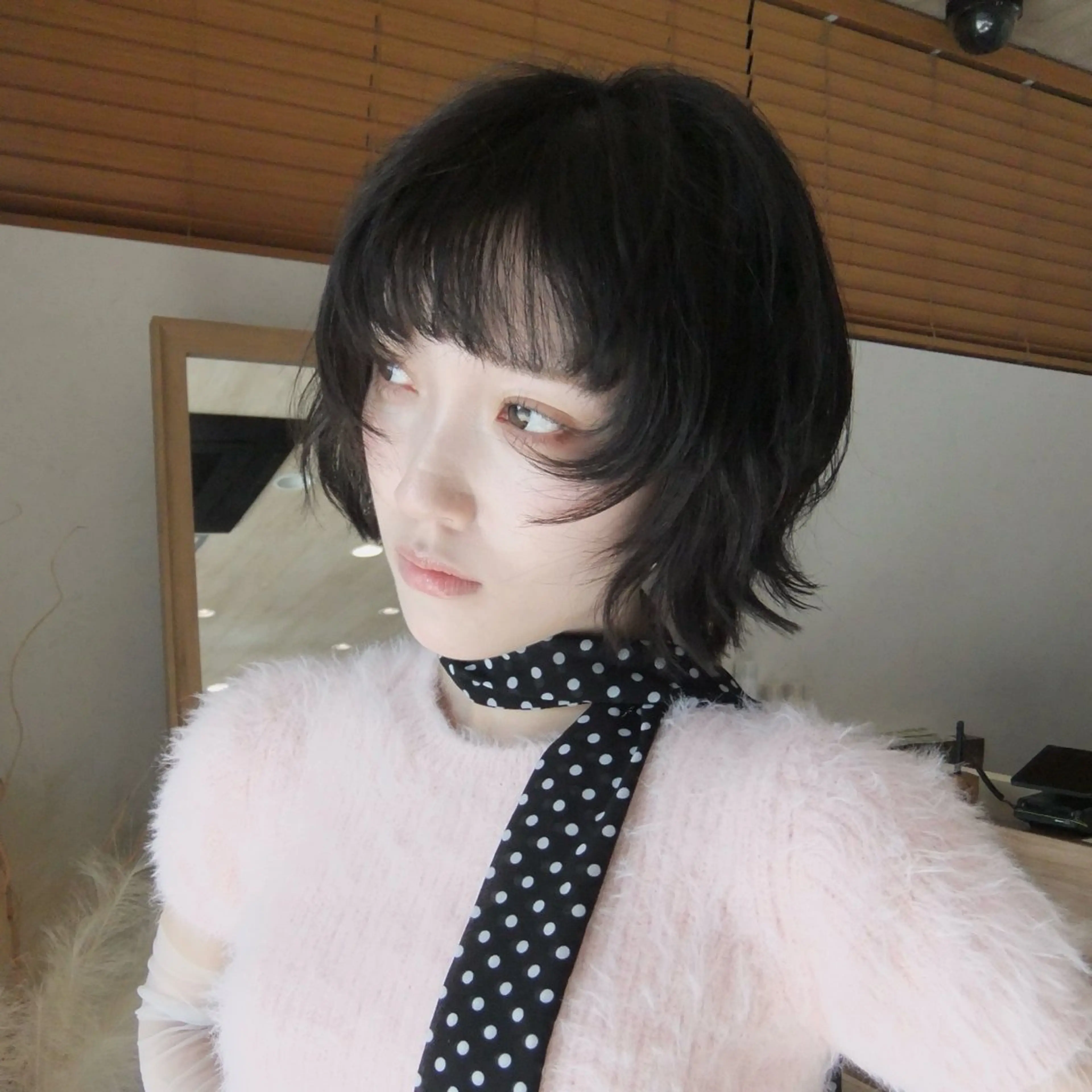 ショート カラー カット ヘアカラー トリートメント レイヤー/似合わせ/ yuan⟡.·のヘアスタイル