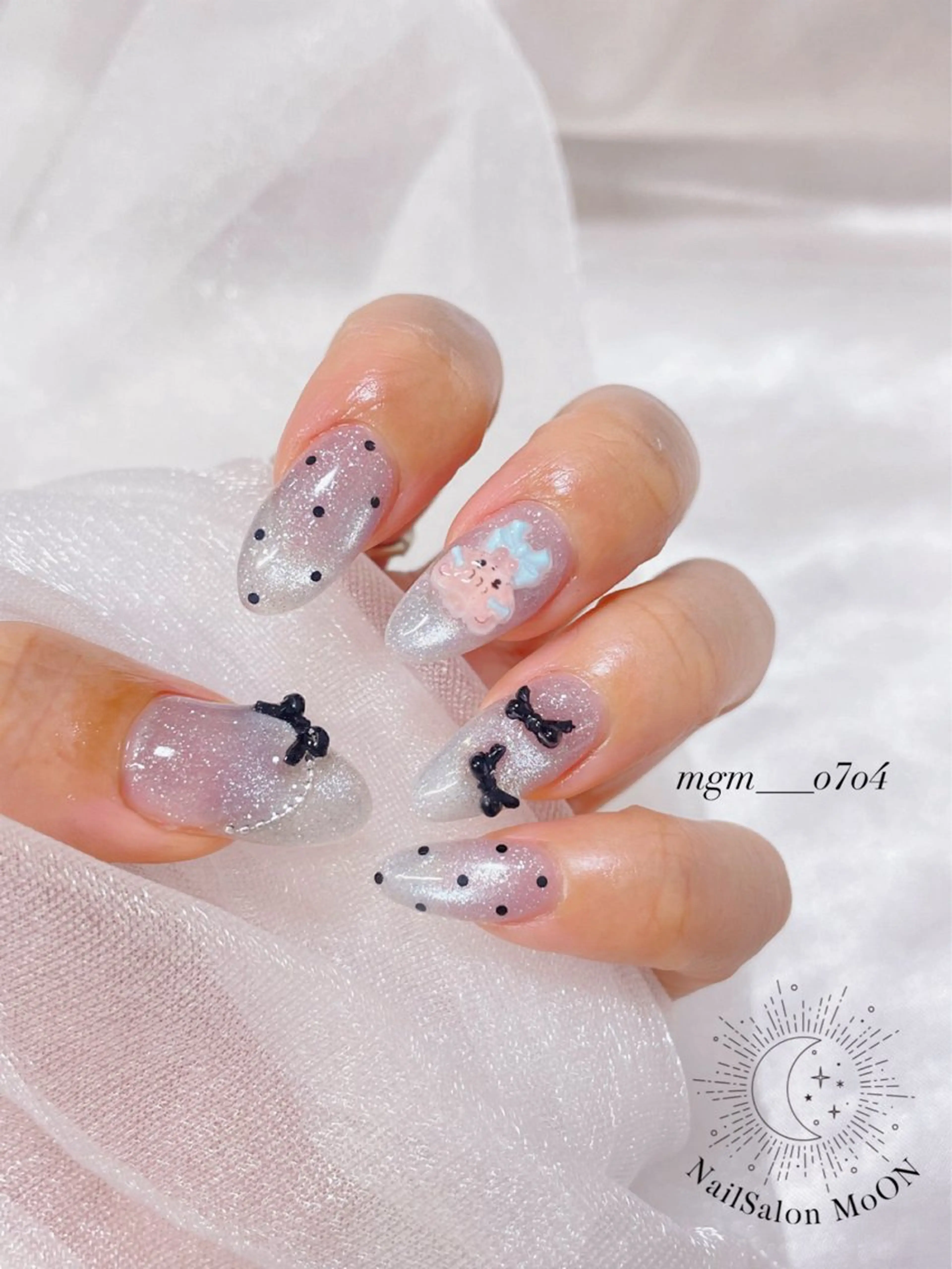 ネイル ハンドネイル ハンドケア MoON...❤︎ MeGuのネイルデザイン