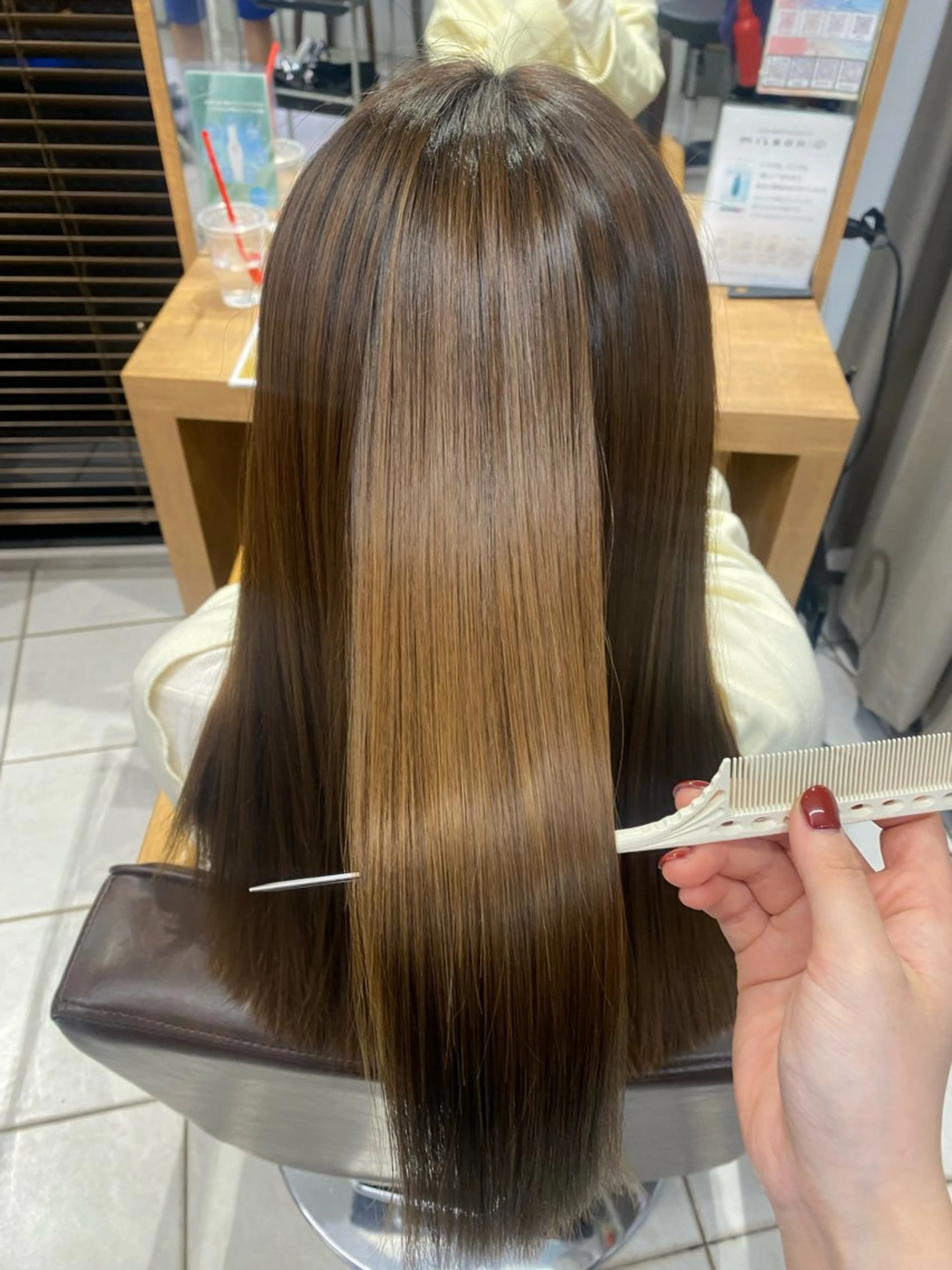 ロング 松尾 美南海のヘアスタイル