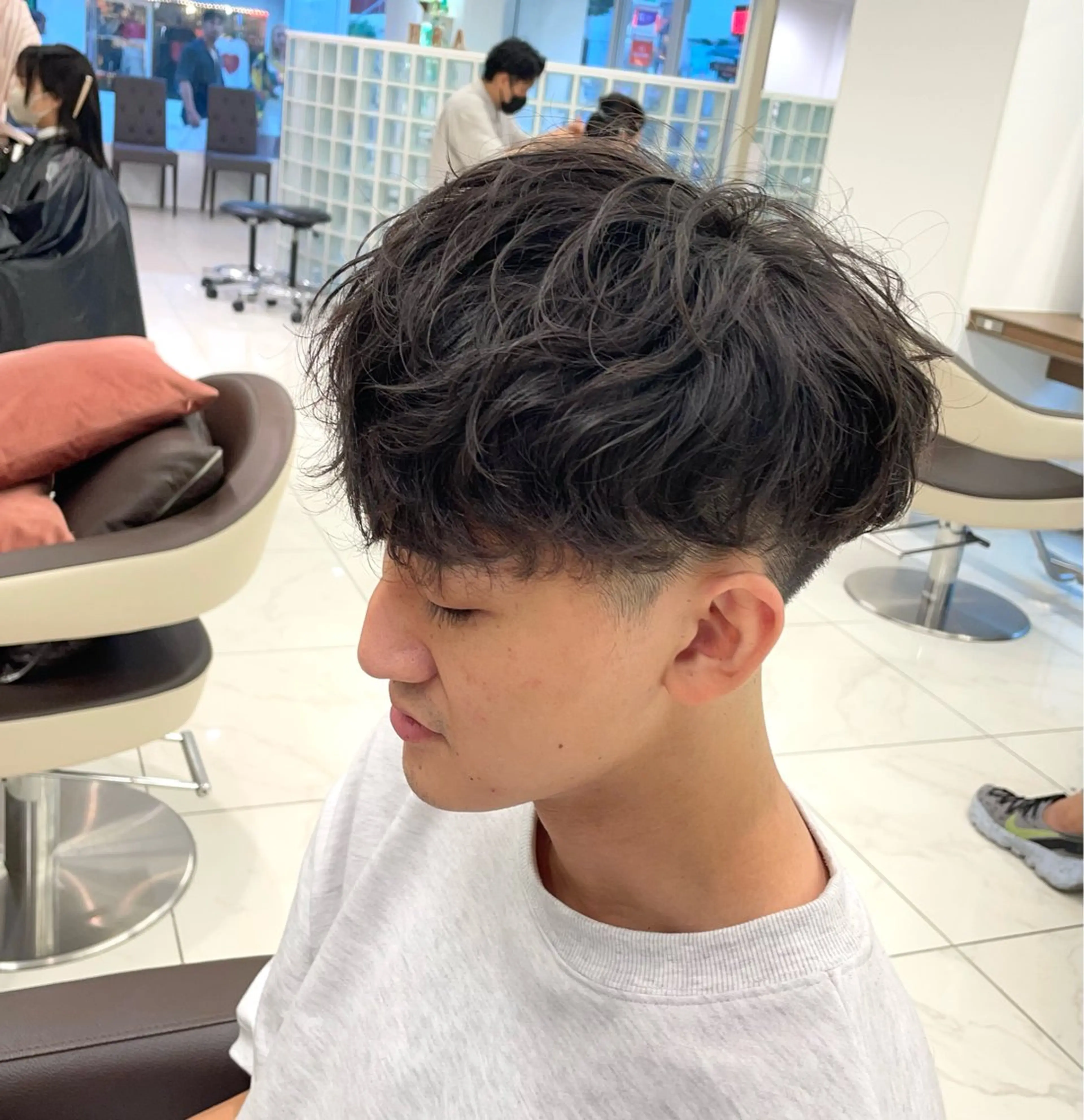 ショート パーマ メンズ 【メンズ特化】 池田大成✂︎のヘアスタイル