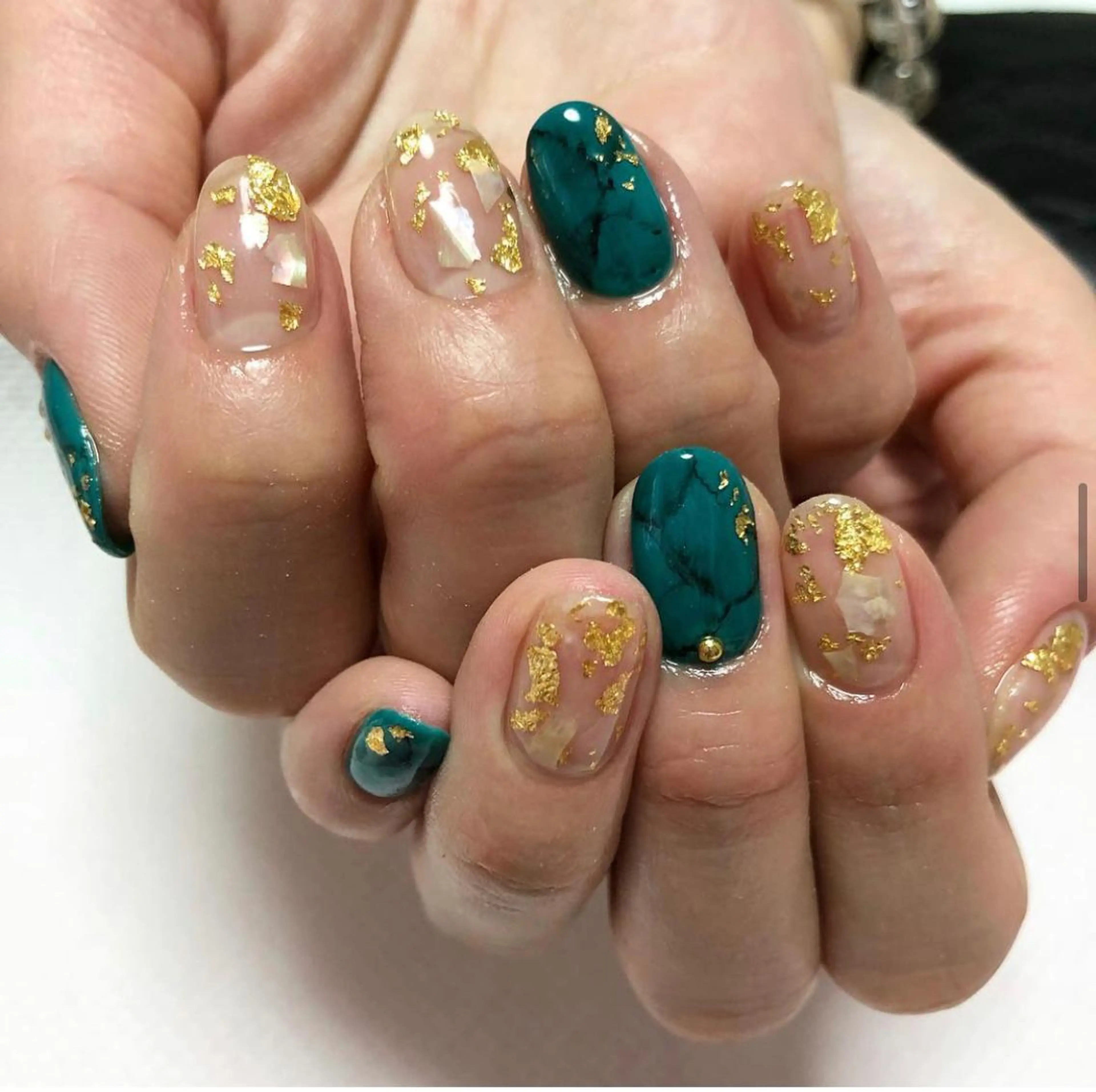 ネイル オフィスネイル Nailsalon Ｒ《喜多見3分》のネイルデザイン